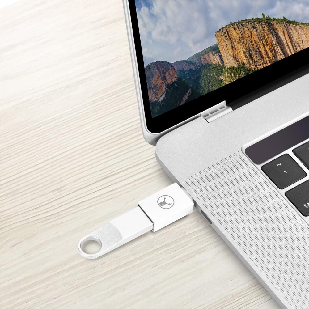 Bonelk USB-C TO USB-A 3.0 Adapter (White)