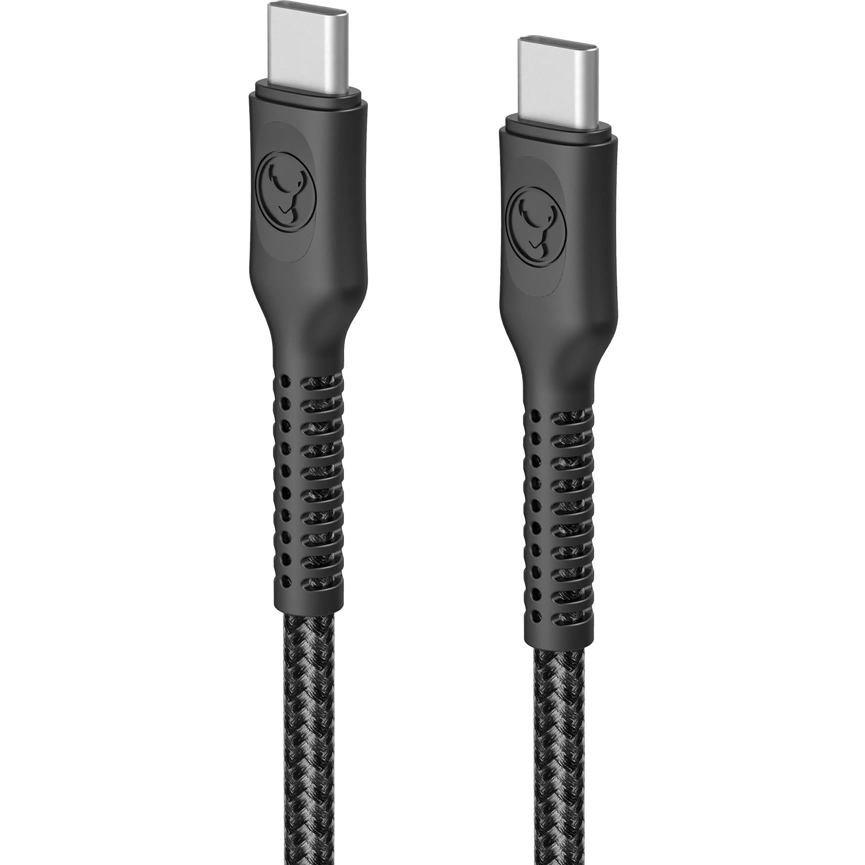 Bonelk Long-Life Easy-Grip USB-C to USB-C 1.5m Cable (Black)