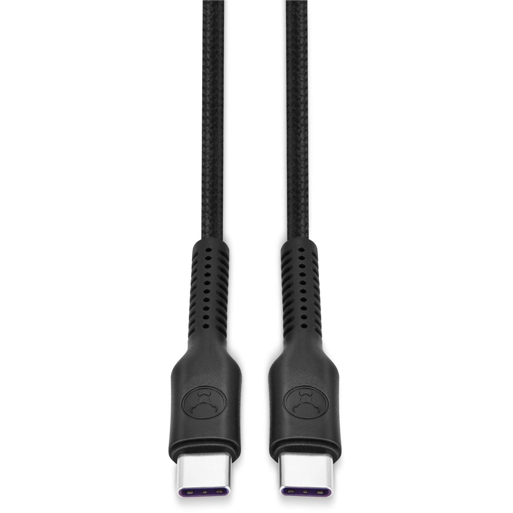 Bonelk Long-Life Easy-Grip USB-C to USB-C 1.5m Cable (Black)