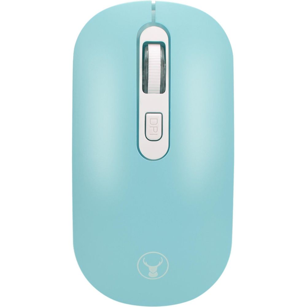 Bonelk Slim KM-322 Wireless Keyboard & Mouse Combo (Teal)
