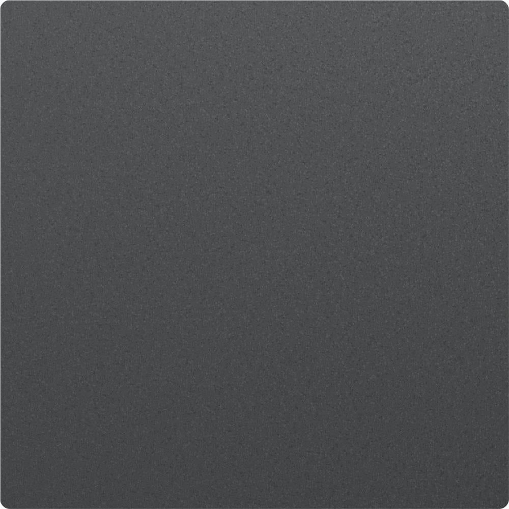 Dark gray tablet back panel with smooth speckled texture