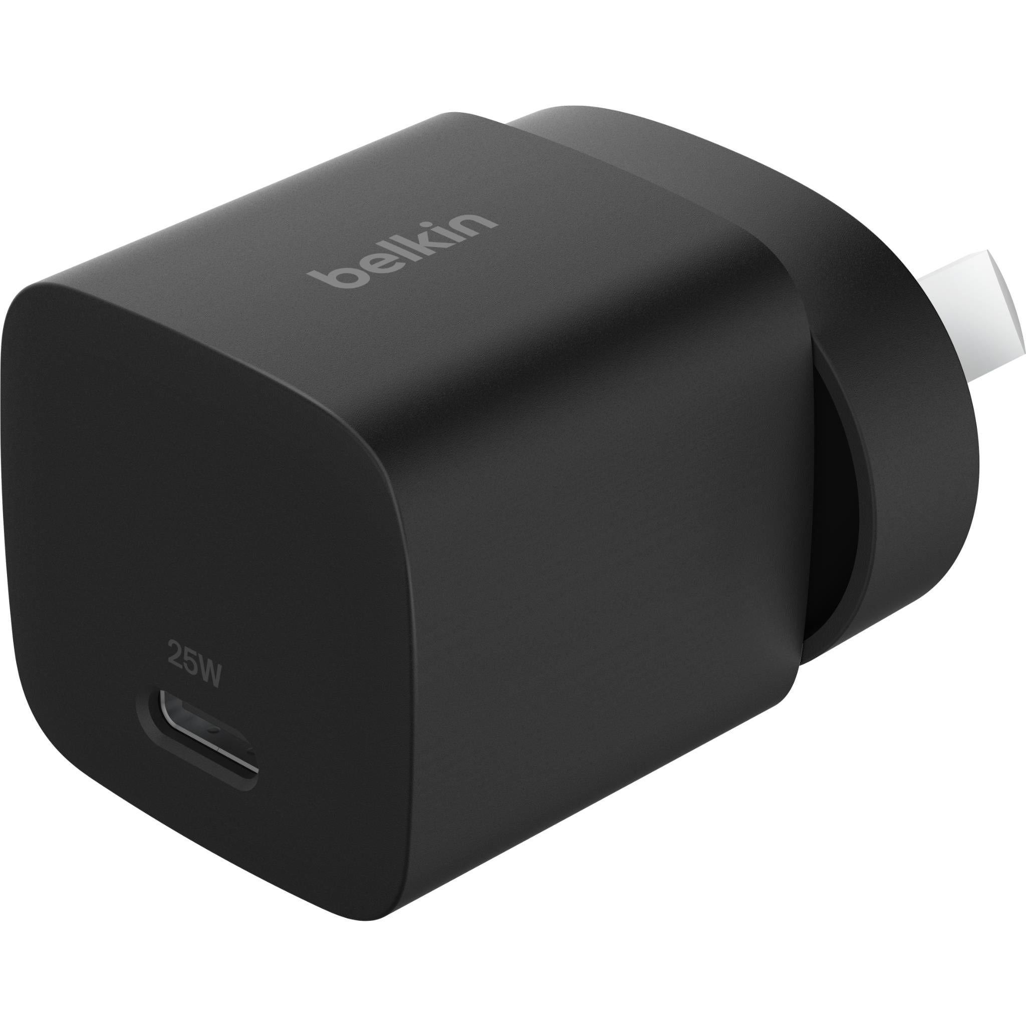 Belkin BoostCharge 25W PD Wall Charger (Black)