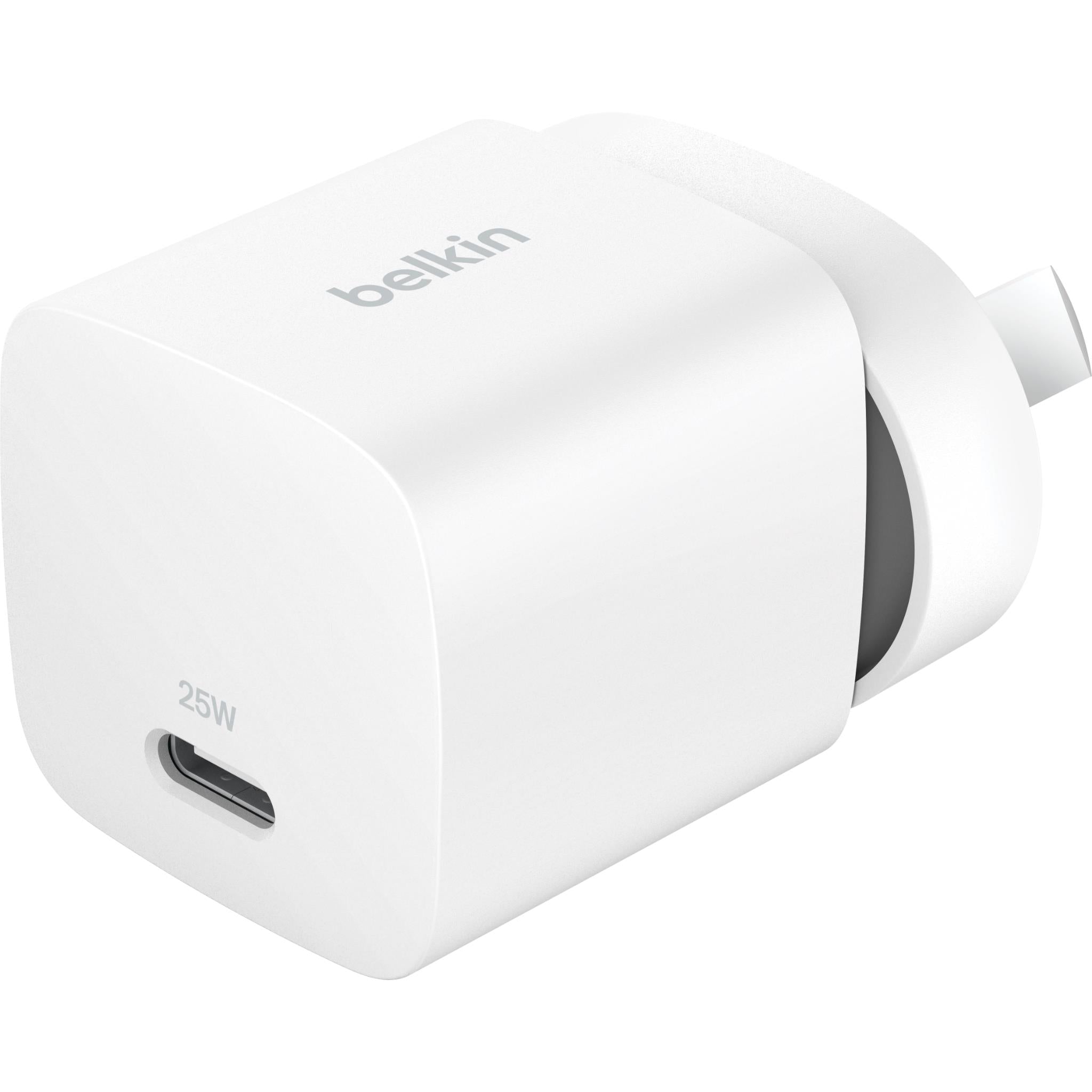 Belkin BoostCharge 25W PD Wall Charger (White)