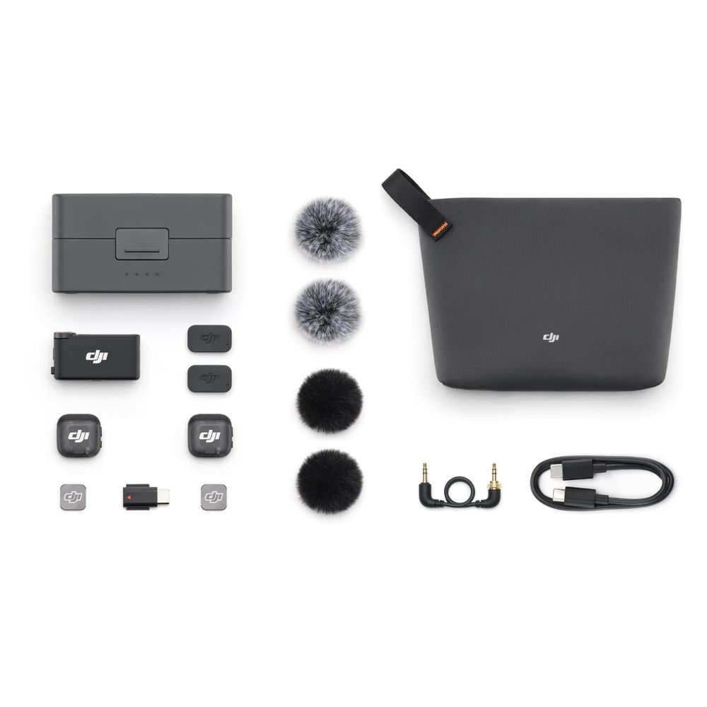 DJI Mic 3 (2TX + 1 RX) & Charging Case
