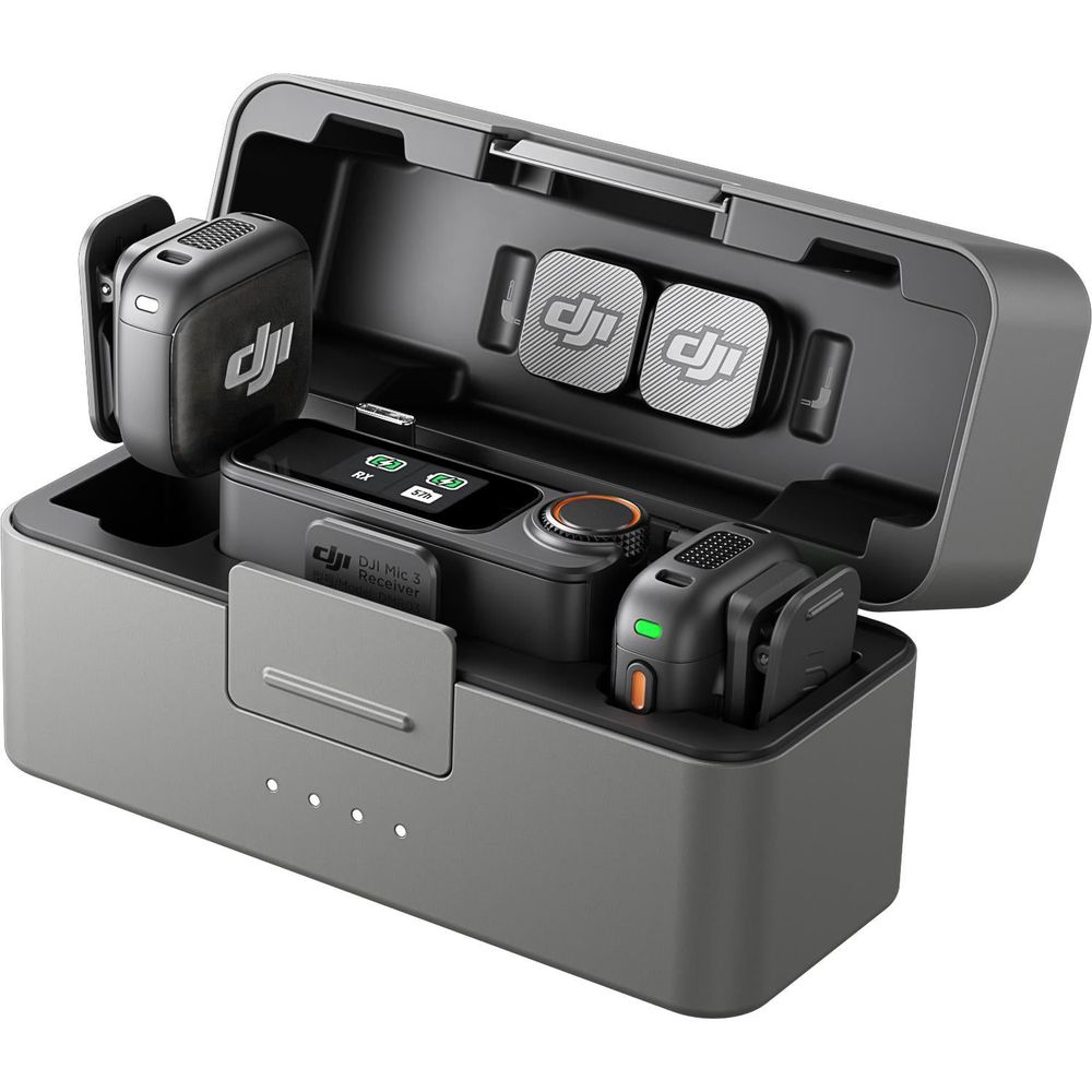 DJI Mic 3 (2TX + 1 RX) & Charging Case