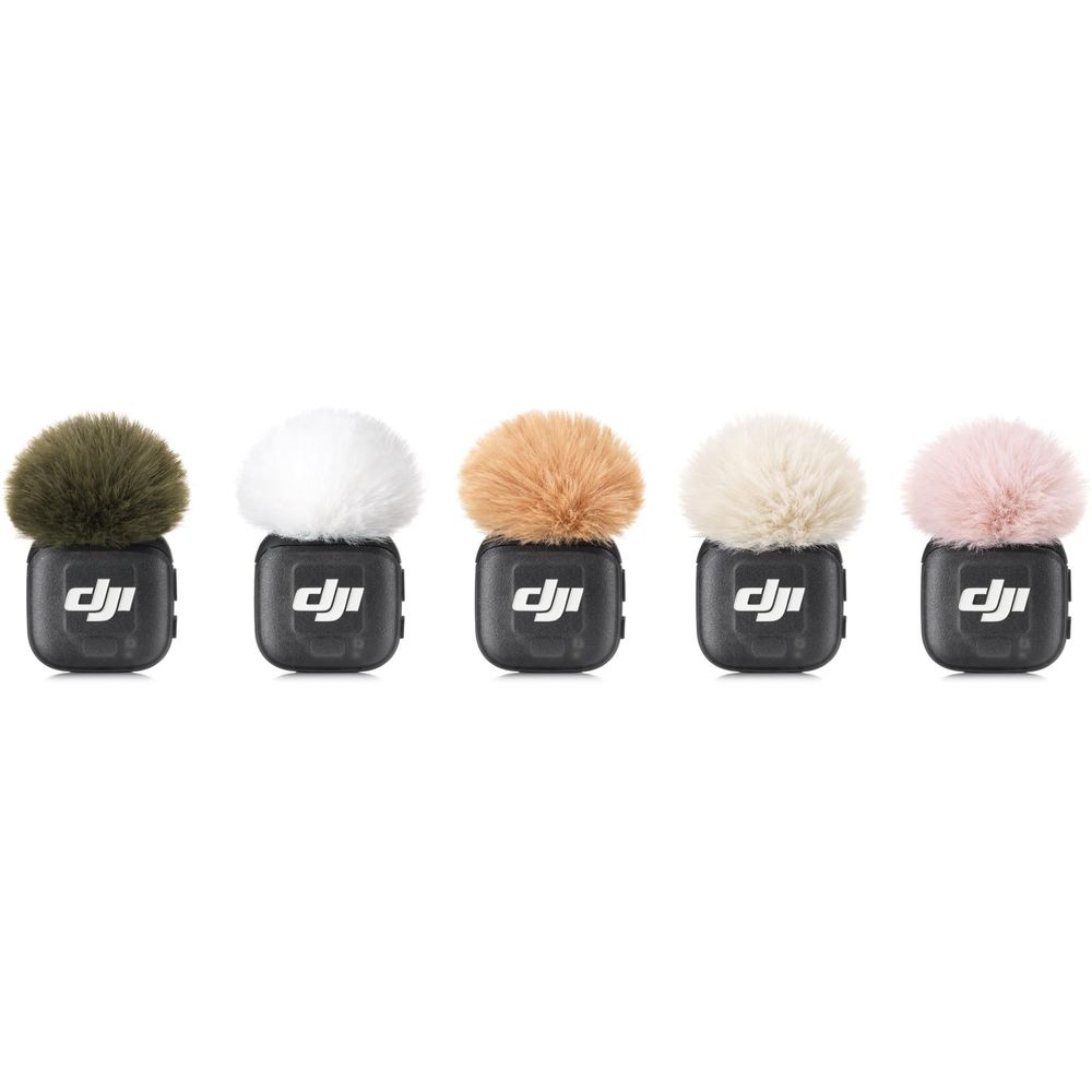 DJI Mic 3 Multi-Colour Windscreens