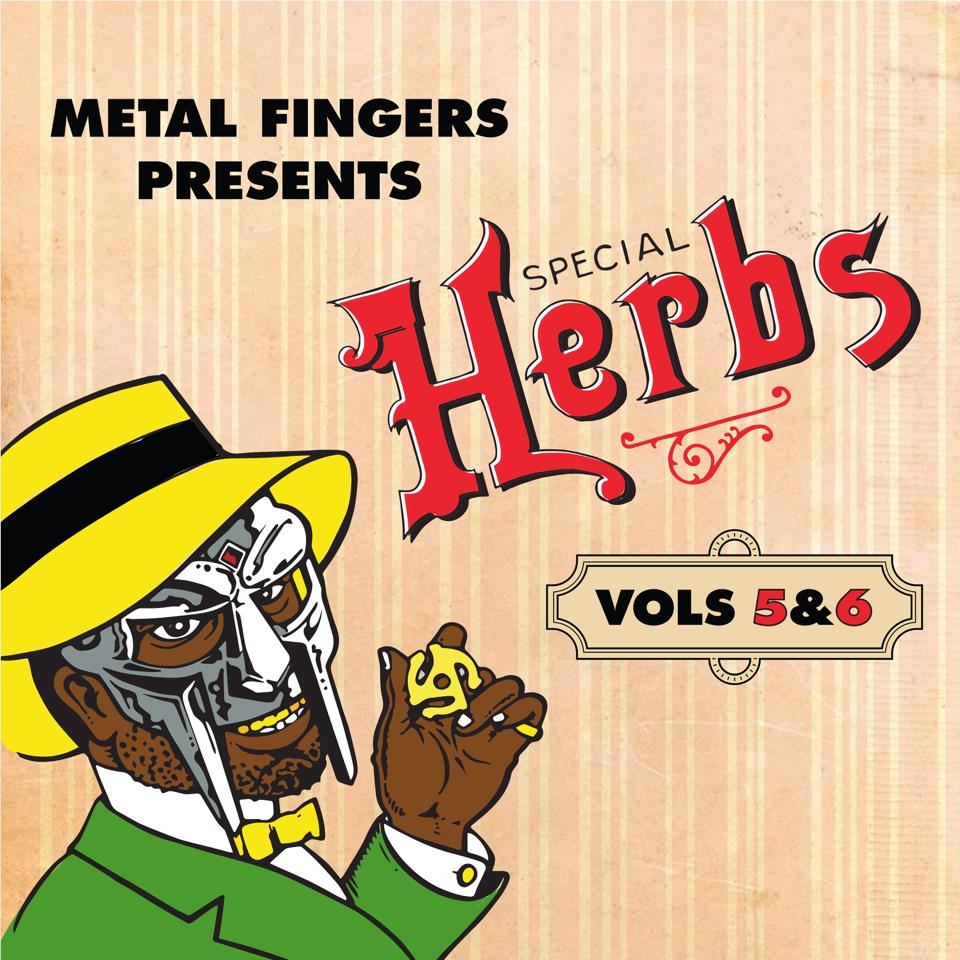 Metal Fingers Presents Special Herbs Vols 5 & 6 (Apple Red Vinyl) - By: Mf Doom