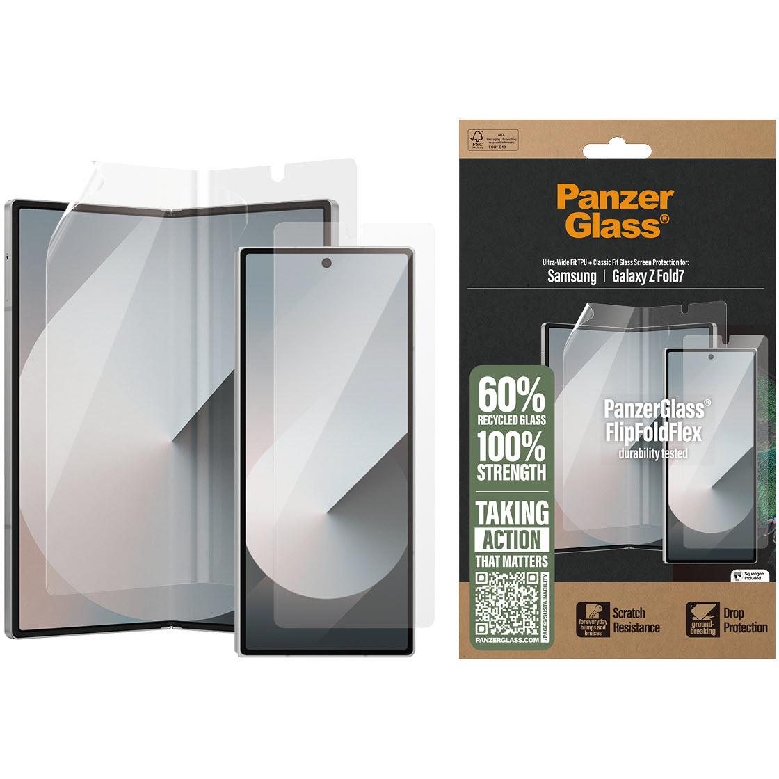 Panzer 2-in-1 Screen Protect Bundle for Galaxy Z Fold7
