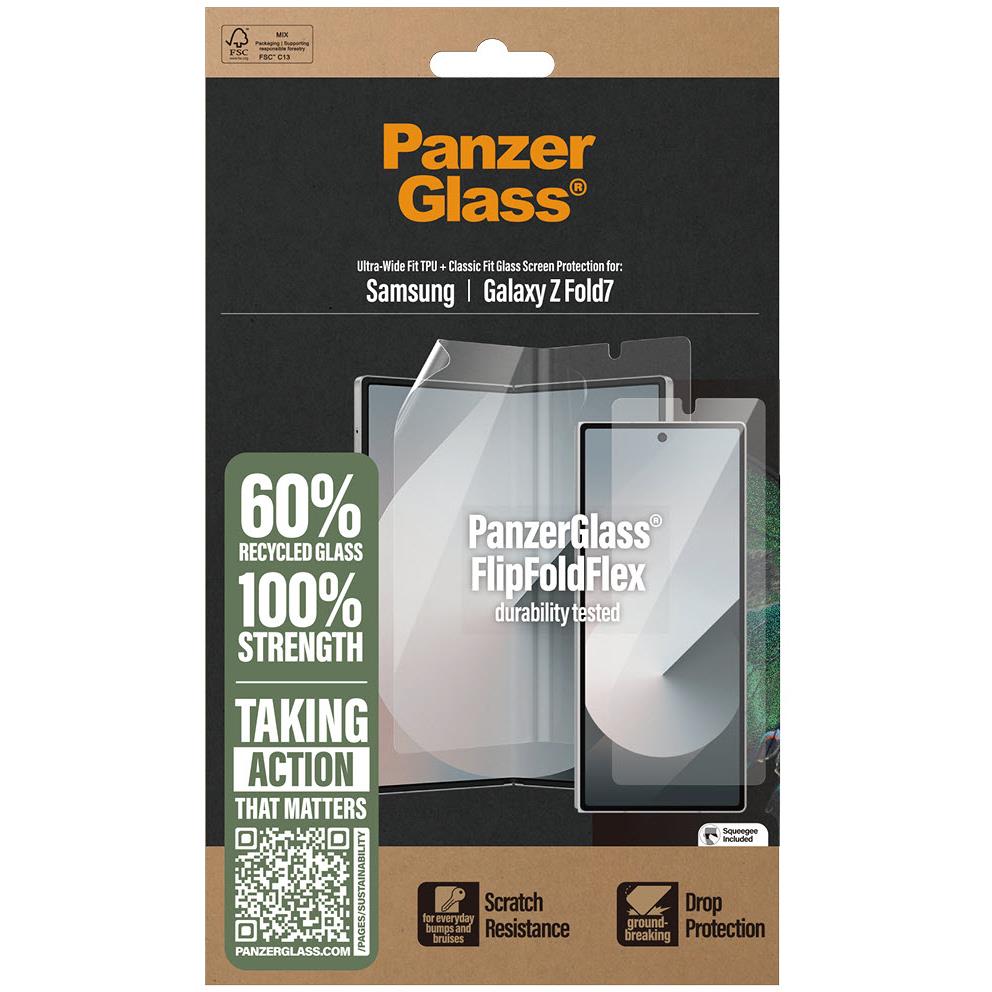 Panzer 2-in-1 Screen Protect Bundle for Galaxy Z Fold7