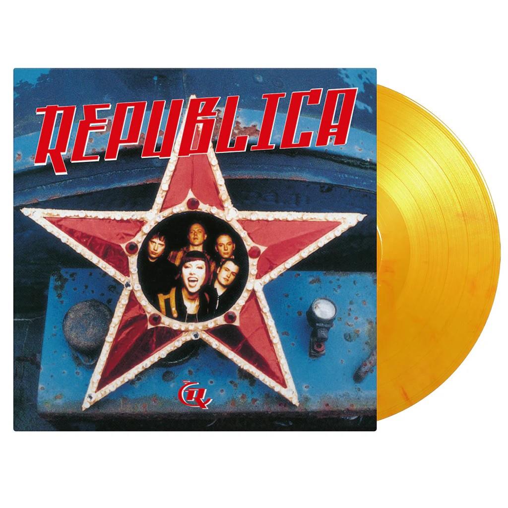 Republica (Flaming Coloured Vinyl) - By: Republica