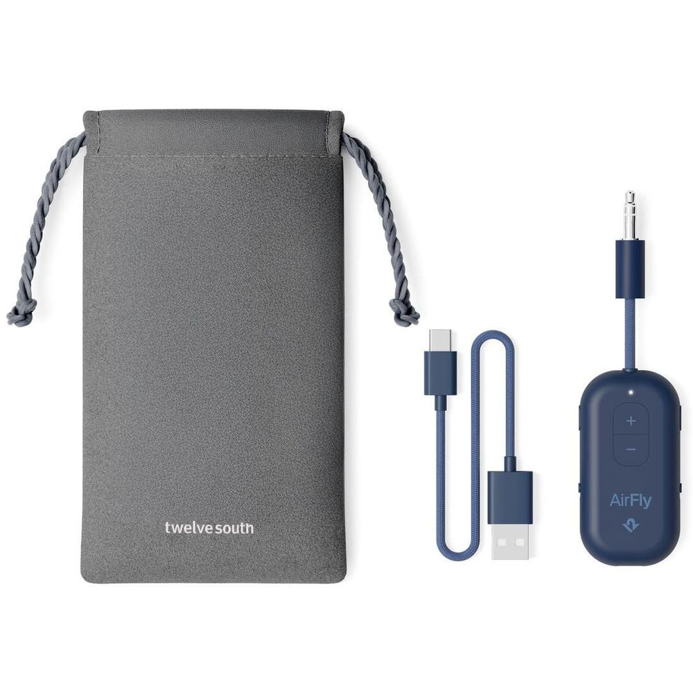 Twelve South AirFly 2 Pro Bluetooth Audio Transmitter (Blue)