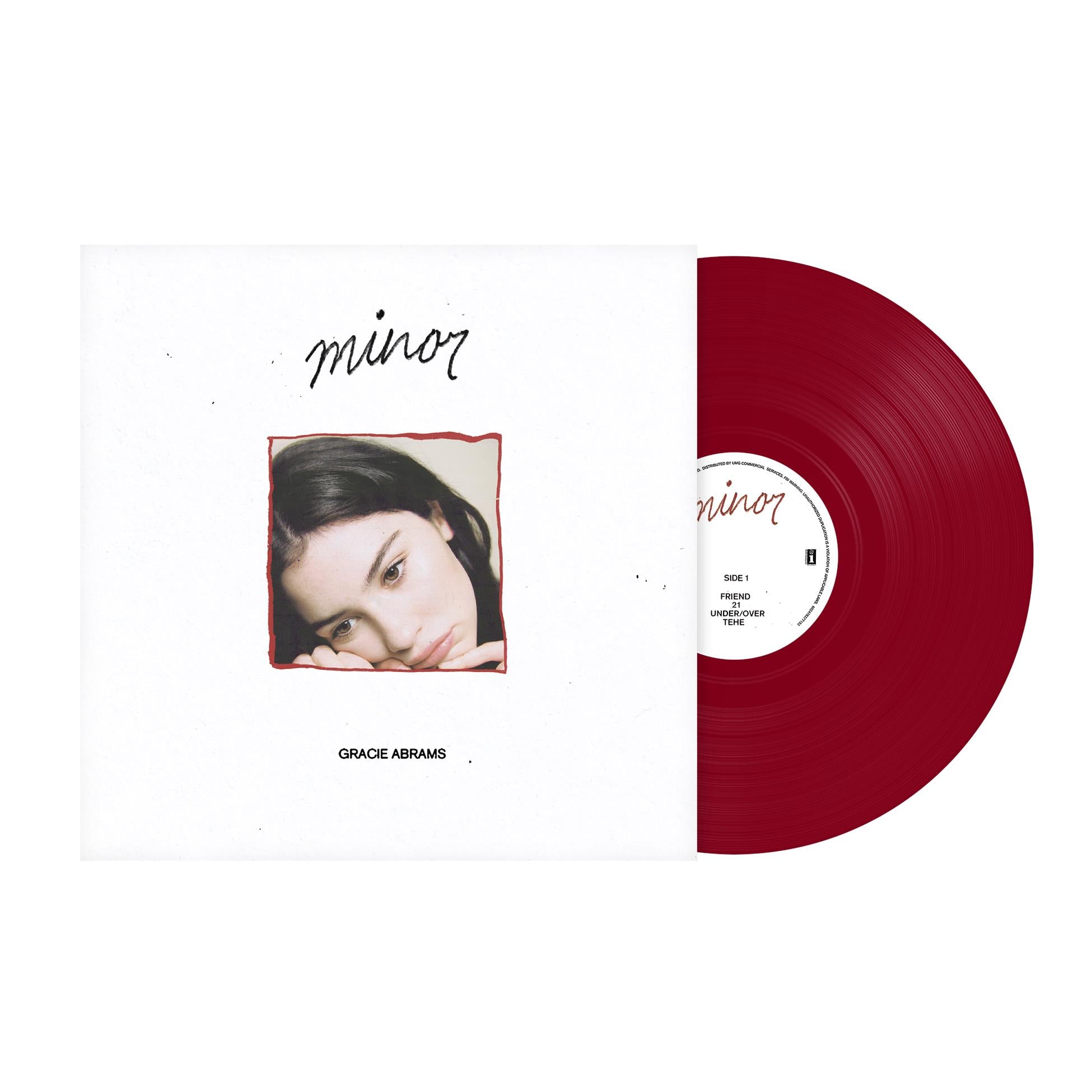 Minor EP (5 Year Anniversary Red Vinyl)) - By: Gracie Abrams