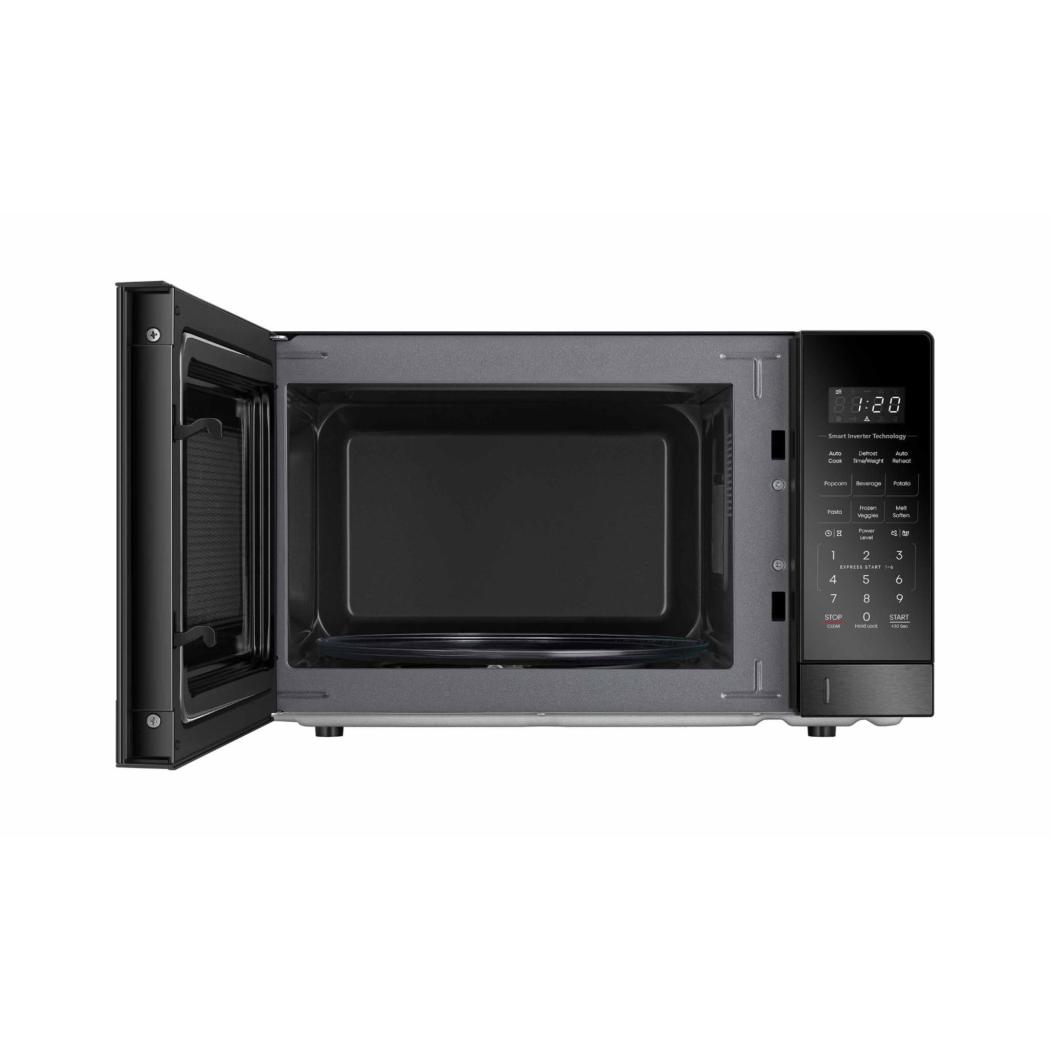 Hisense 34L 1100W Inverter Microwave (Dark Stainless)