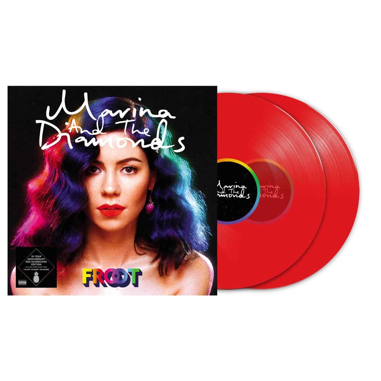 Froot (10th Anniversary Edition) (Red Vinyl) - By: Marina And The Diamonds