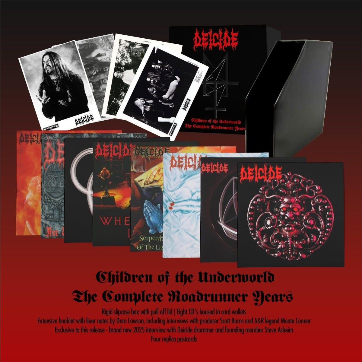 Children Of The Underworld – The Complete Roadrunner Years (Deluxe 8CD Box Set), By: Deicide