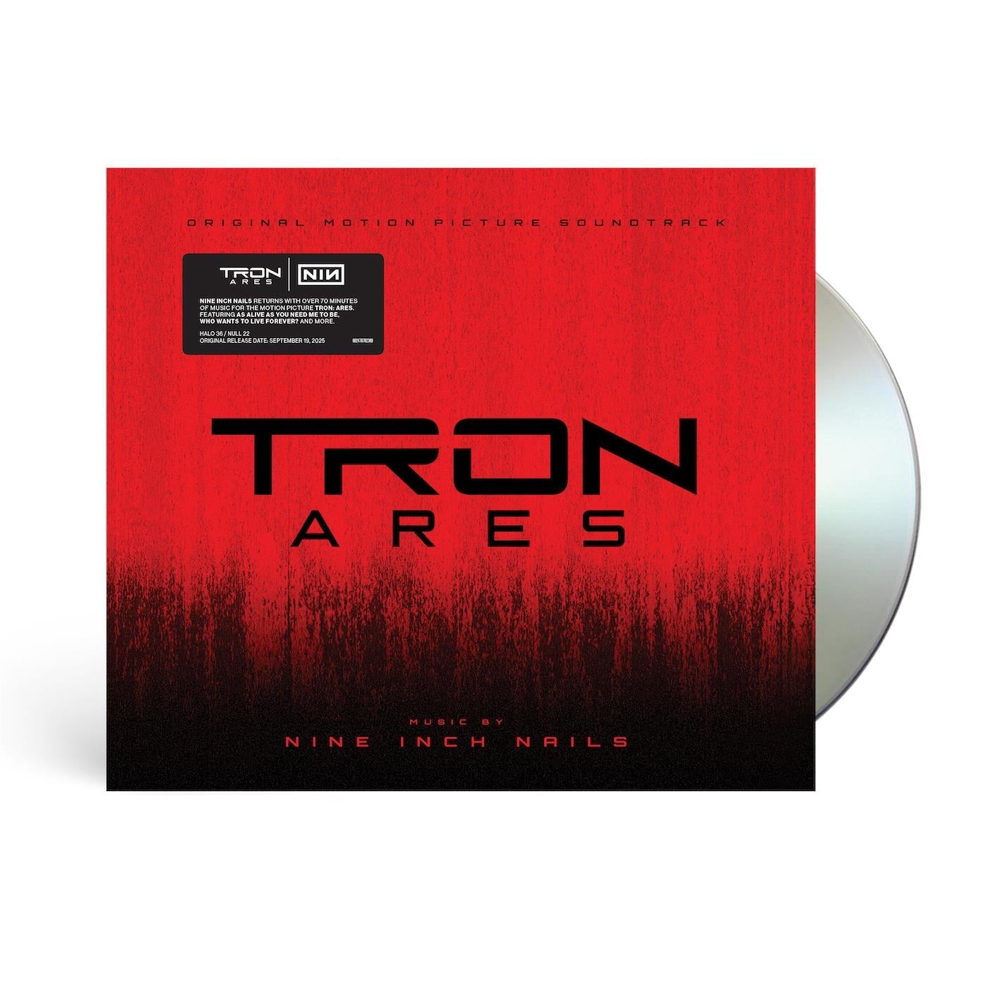 Tron:Ares (Original Motion Picture Soundtrack),  By: Nine Inch Nails