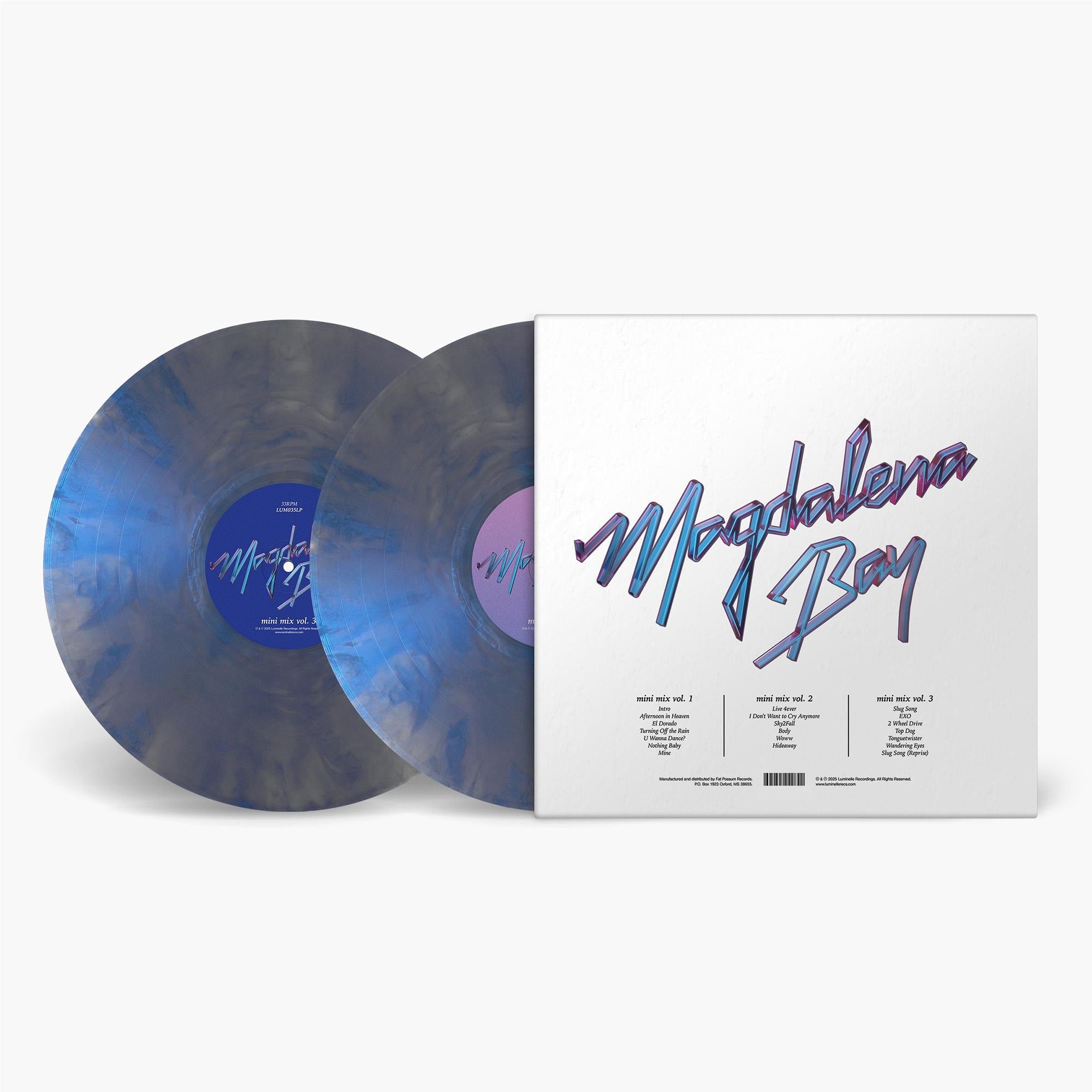 mini mix vol. 1-3 (Iridescent Blue Vinyl) - By:Magdalena Bay