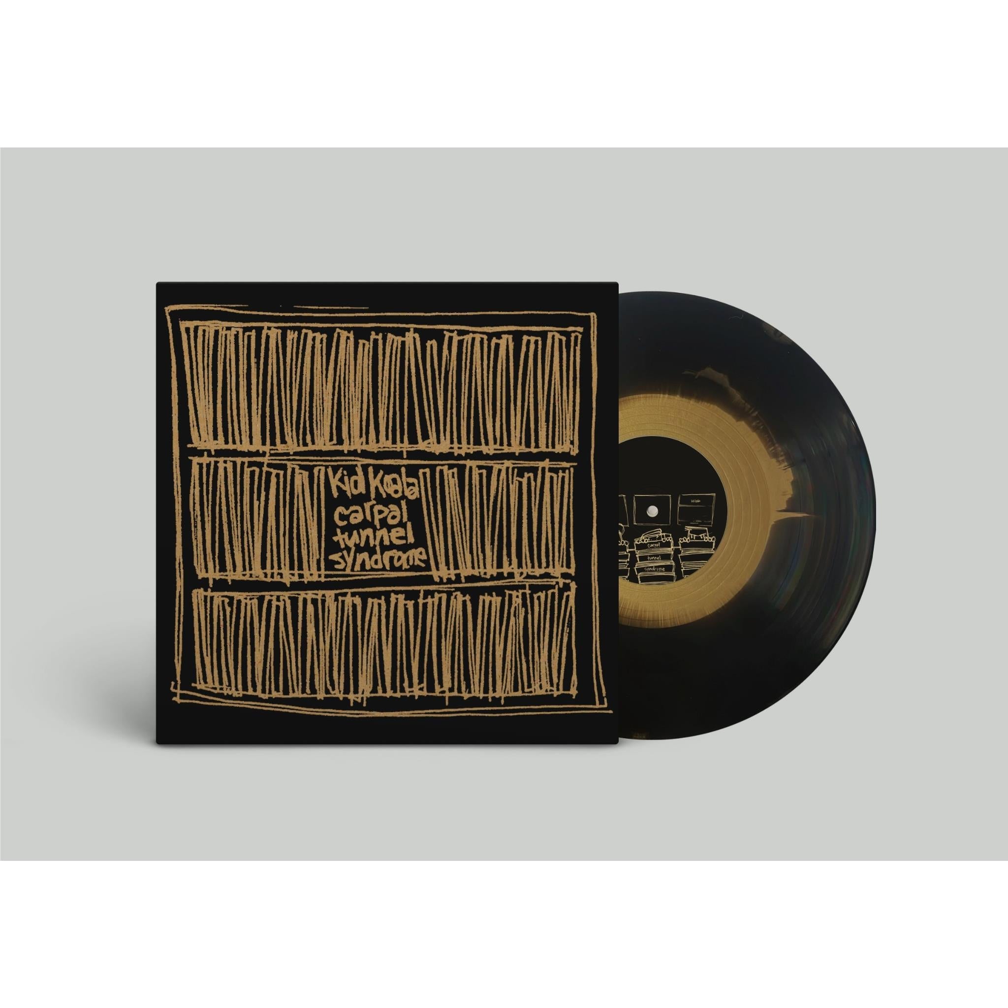Carpal Tunnel Syndrome (25th Anniversay Edition) (Brown In Black Yolk Vinyl) - By: Kid Koala