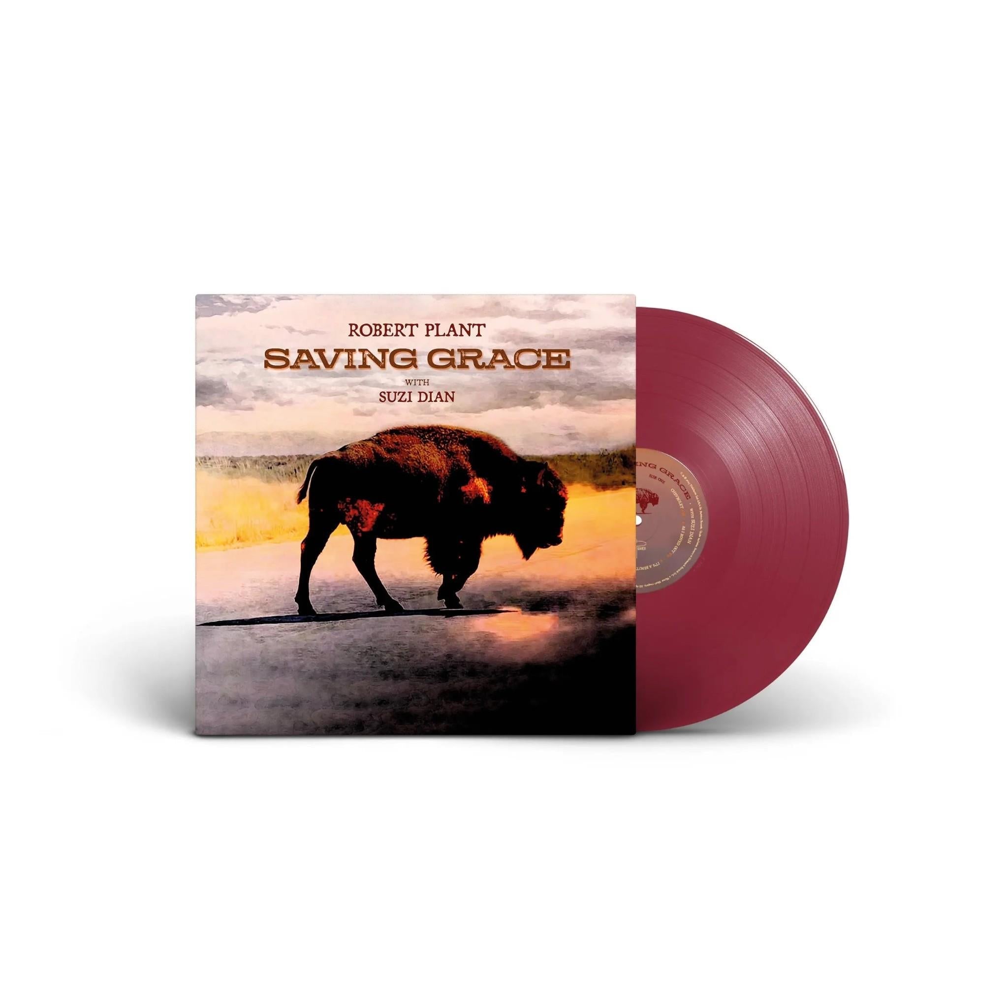Saving Grace (Fruit Punch Coloured Vinyl) - By: Robert Plant