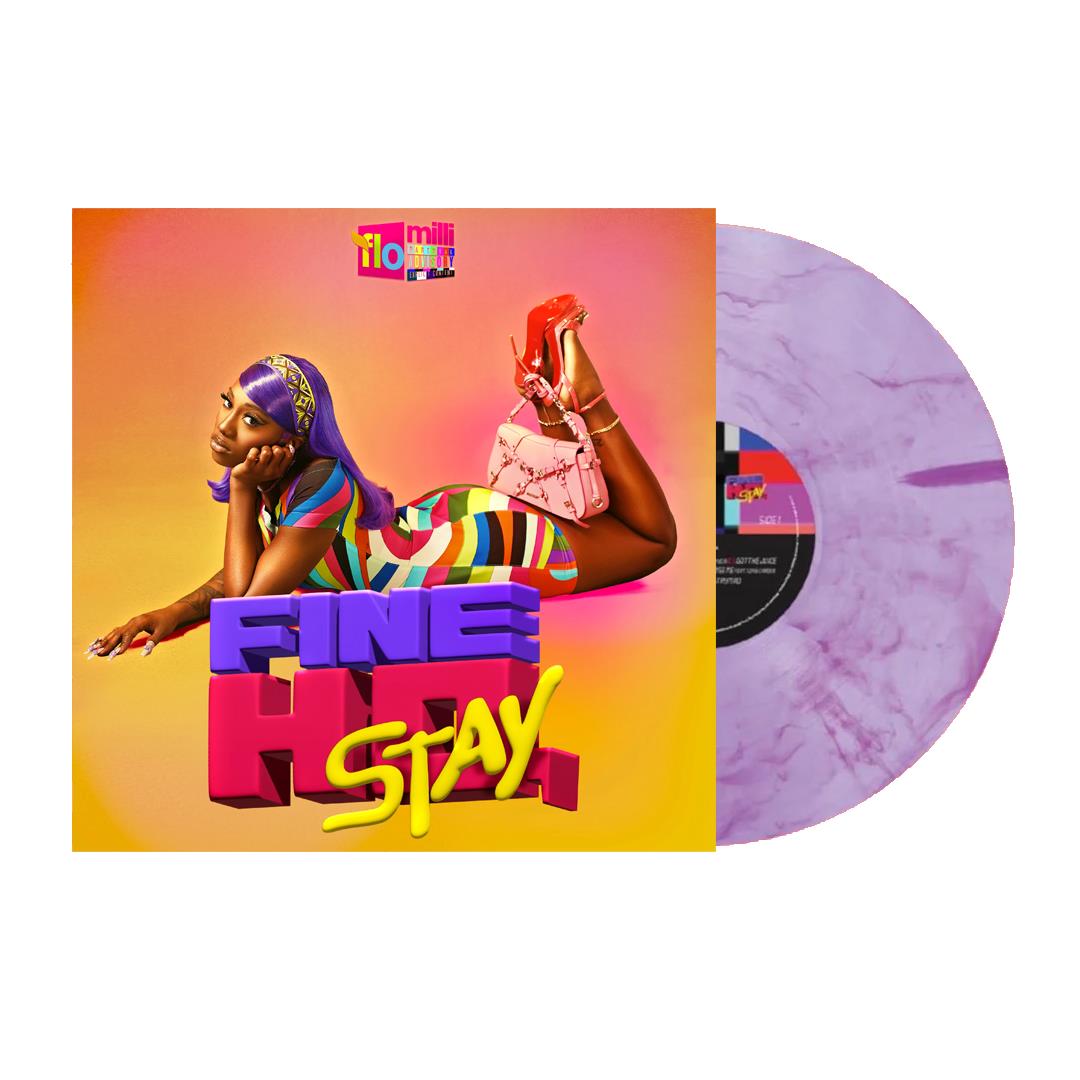 Fine Ho, Stay (Lavender Coloured Vinyl) - By: Flo Milli