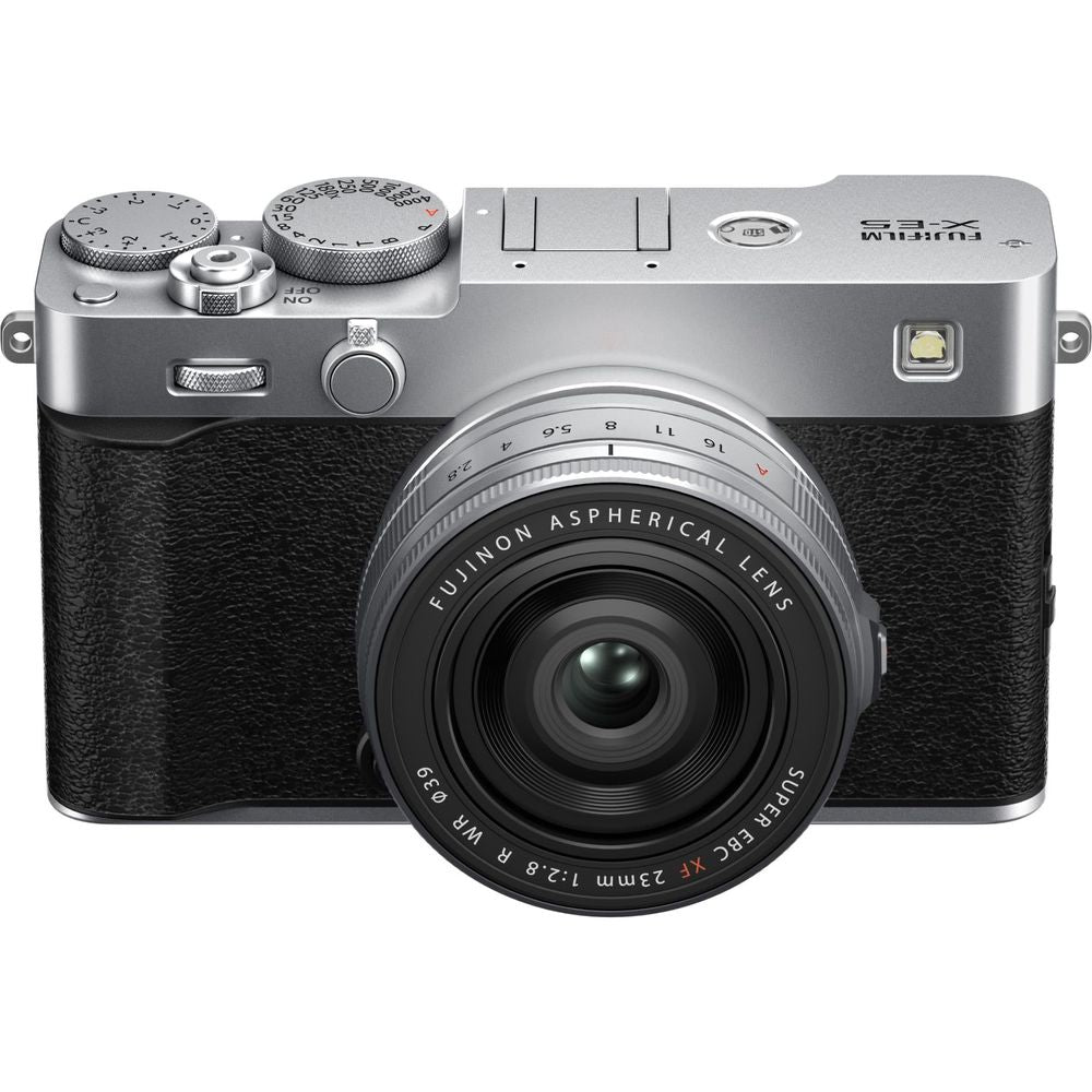 Fujifilm X-E5 Mirrorless Camera with 23mm Lens (Silver)