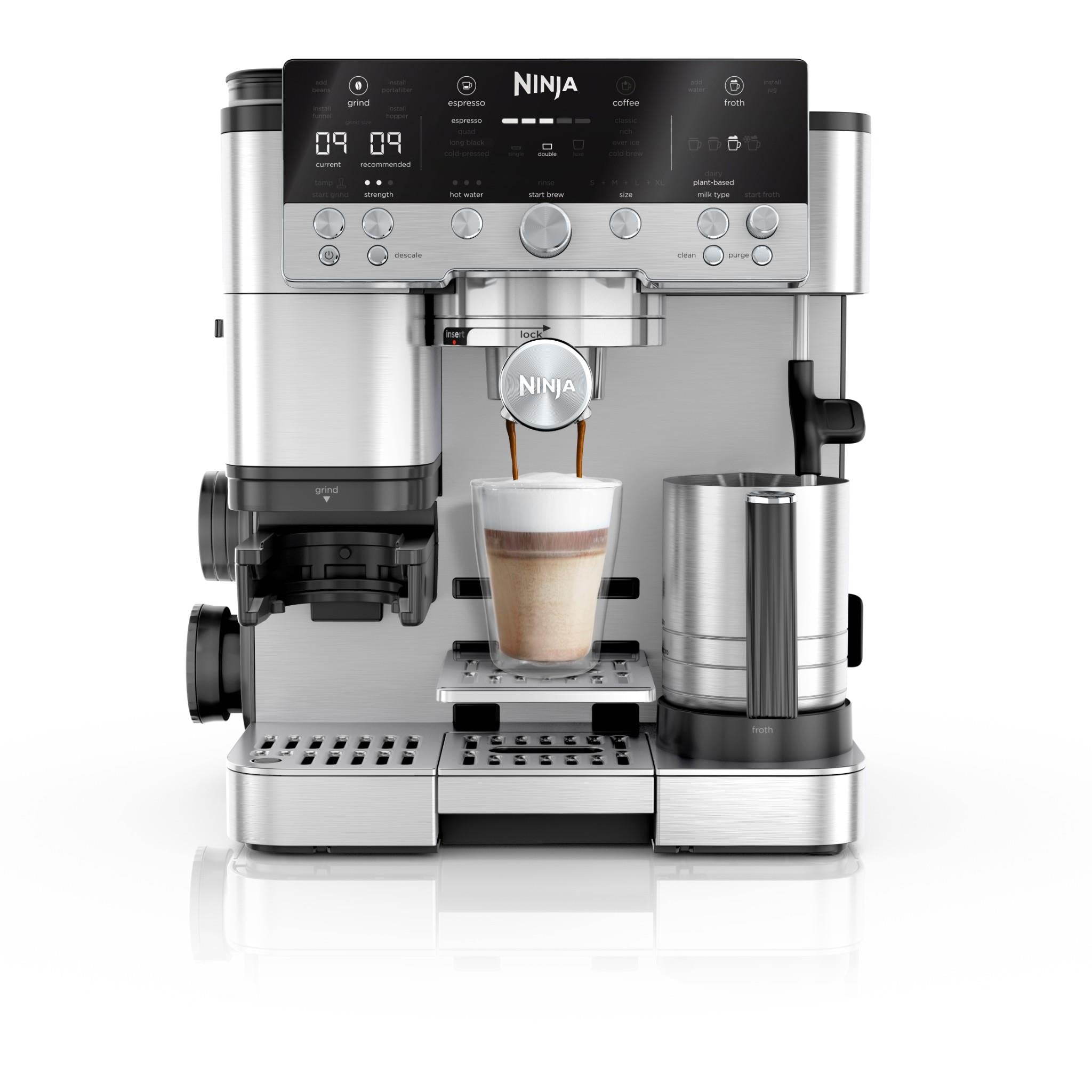 Ninja Luxe Café Espresso Machine (Stainless Steel)