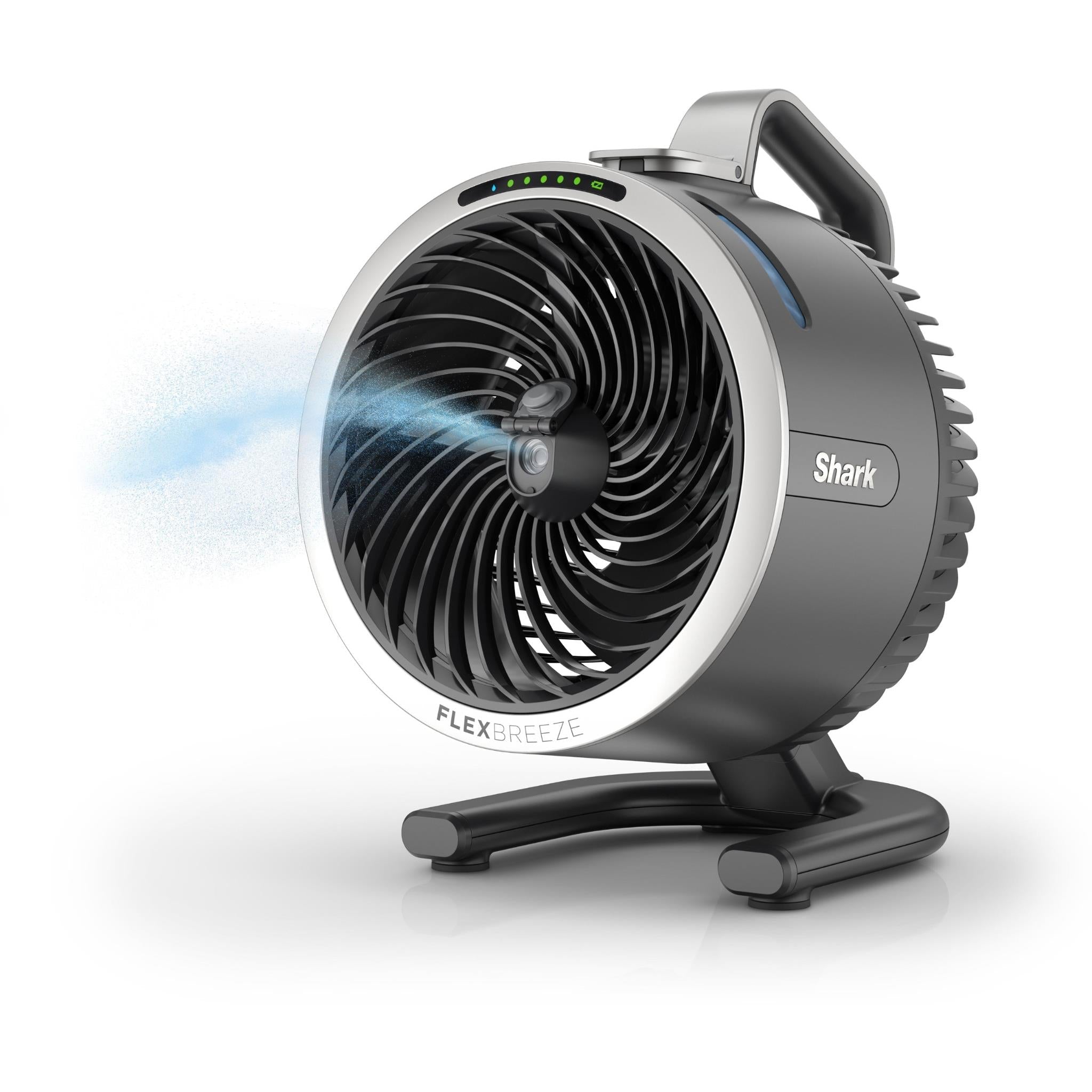 Shark FlexBreeze HydroGo Misting Portable Fan (Grey)