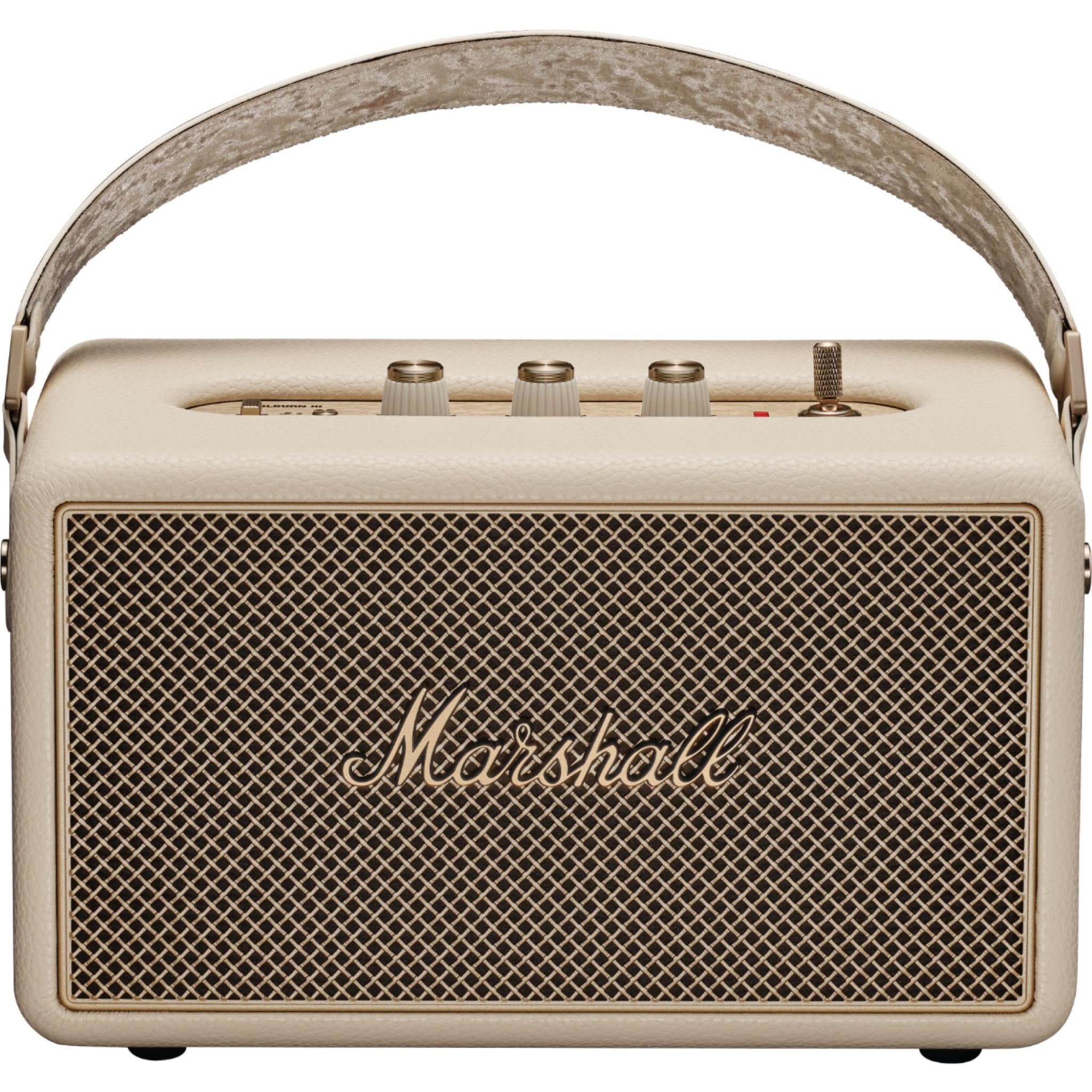Marshall Kilburn III portable Bluetooth speaker in cream - Portable Speakers at Tech Supply Shed NZ