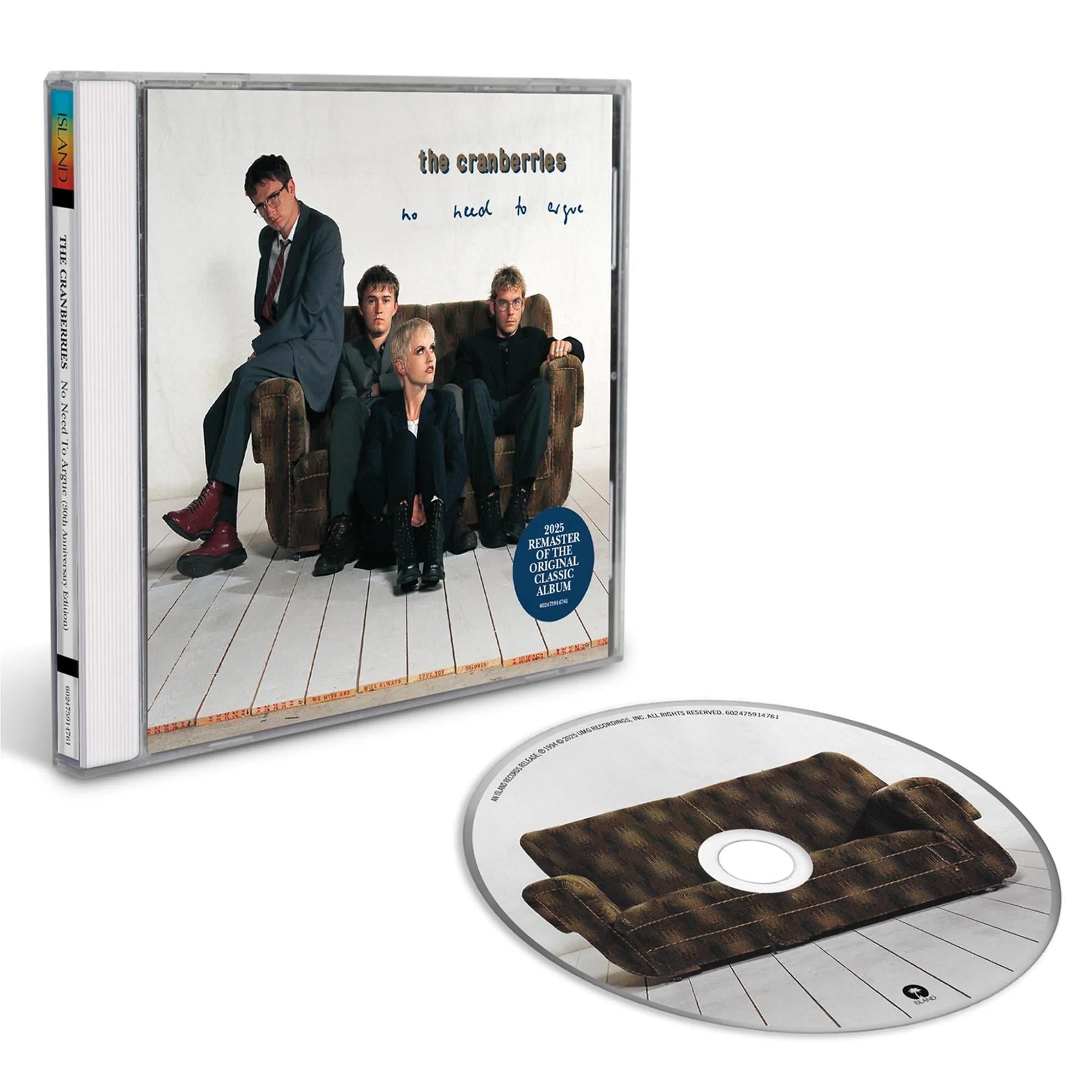 No Need To Argue 30th Anniversary, By: The Cranberries