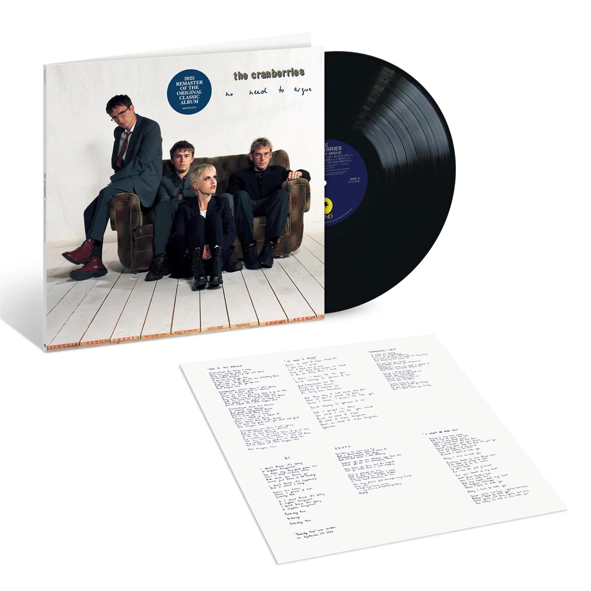No Need To Argue: 30th Anniversary (Vinyl) - By: The Cranberries
