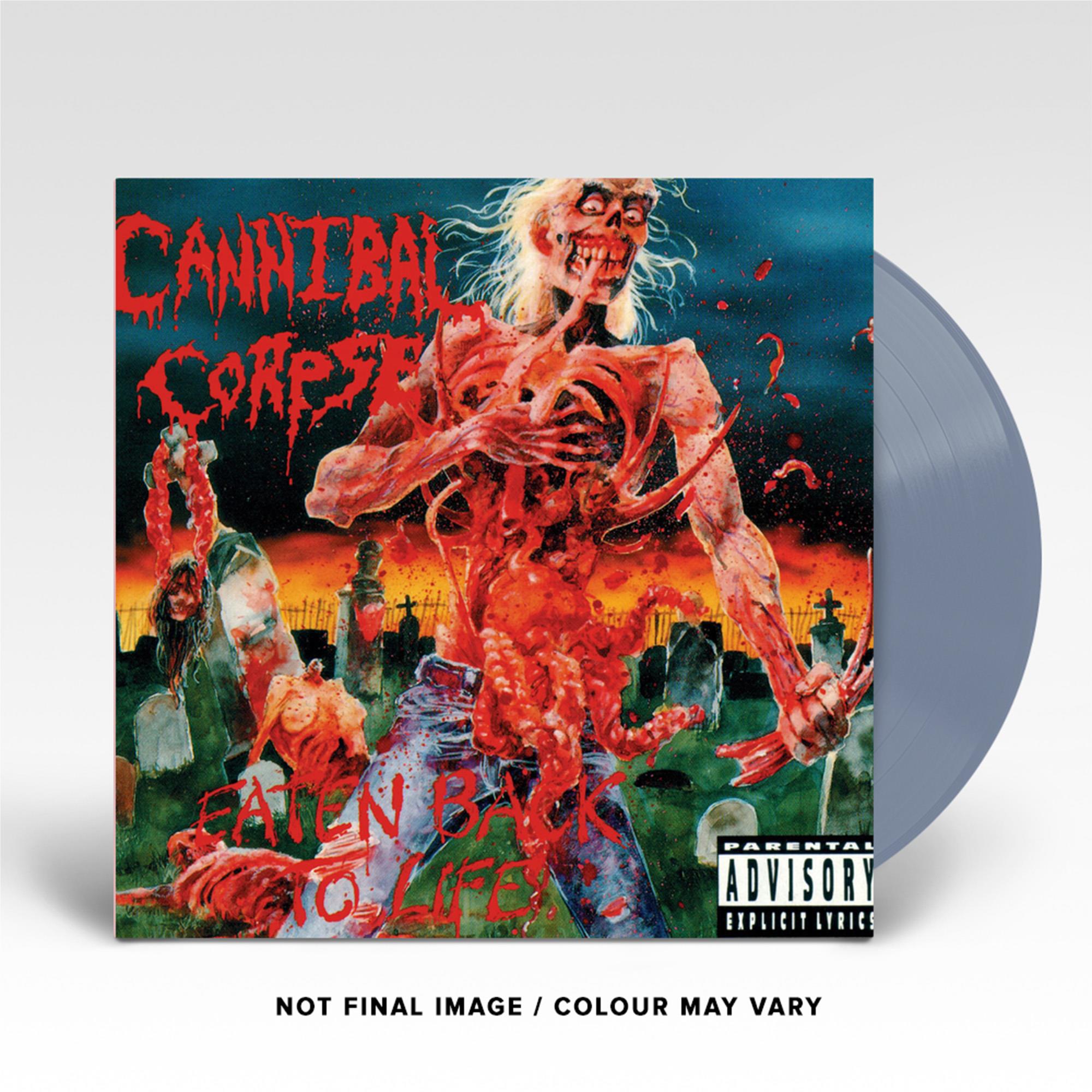 Eaten Back To Life (Limited Blue Smoke Coloured Vinyl) (2025 Reissue) - By: Cannibal Corpse