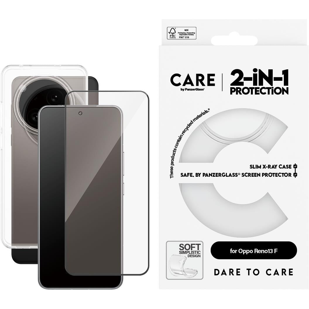CARE by PanzerGlass Fashion 2-in-1 Bundle for OPPO Reno13F