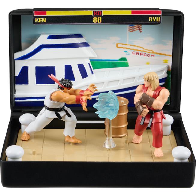 Console Heroes Collectible Diorama (Street Fighter 3)