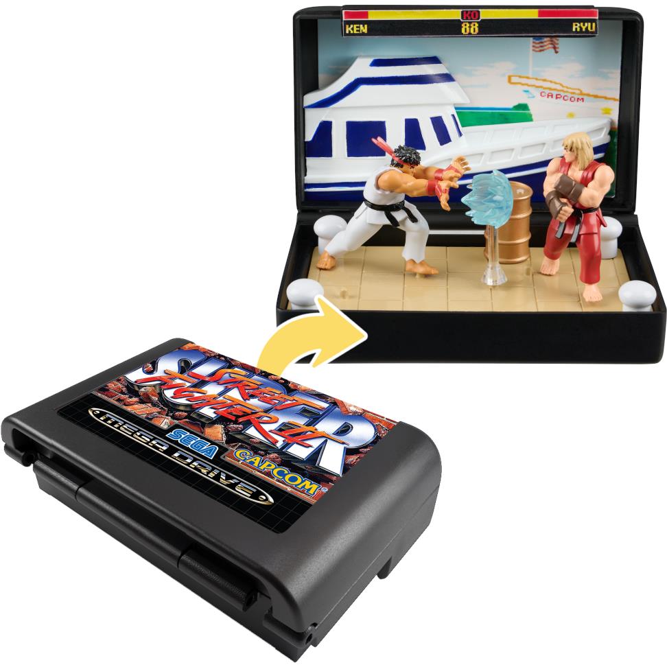 Console Heroes Collectible Diorama (Street Fighter 3)