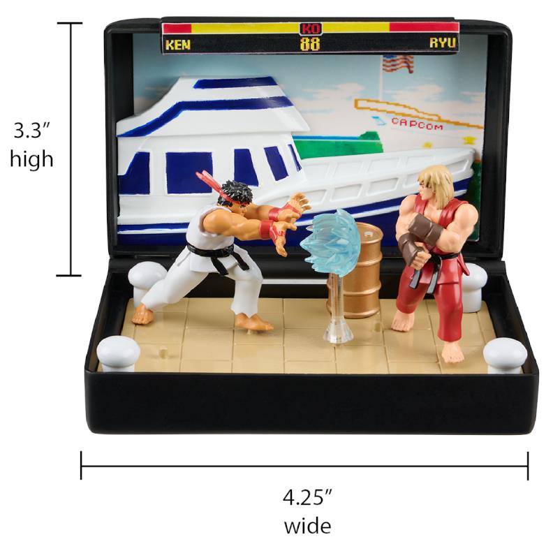 Console Heroes Collectible Diorama (Street Fighter 3)