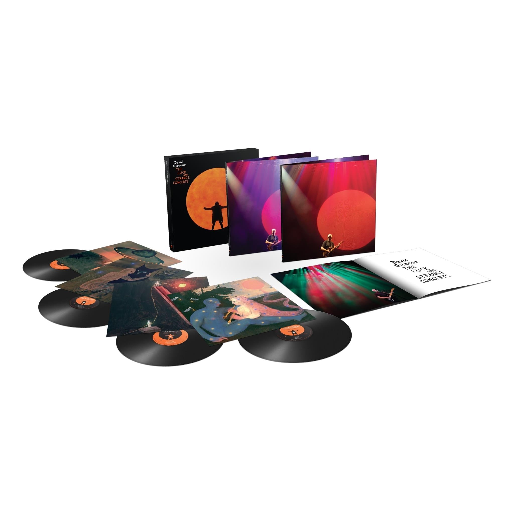 The Luck And Strange Concerts (Vinyl) - By: David Gilmour
