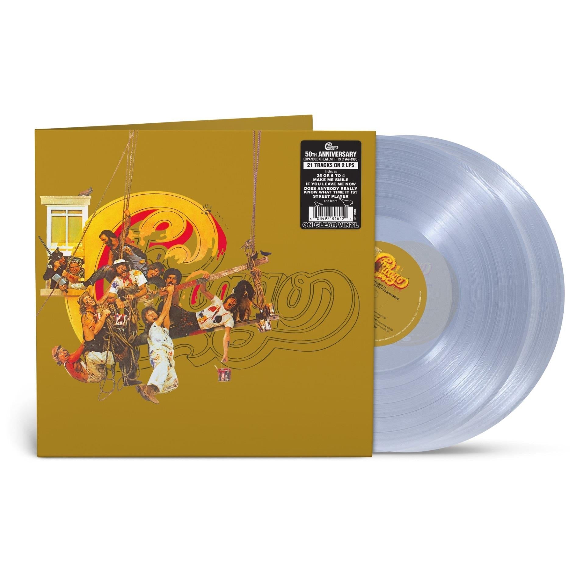 Chicago Ix: Greatest Hits Expanded (Clear Vinyl) - By: Chicago