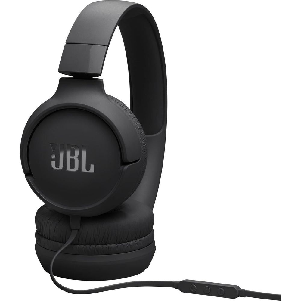 JBL Tune 520C Wired USB-C On-ear Headphones (Black)