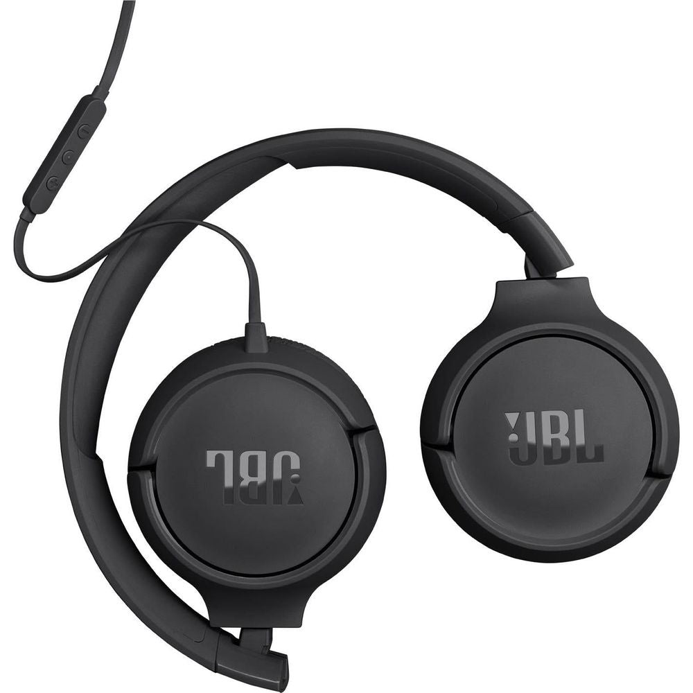 JBL Tune 520C Wired USB-C On-ear Headphones (Black)