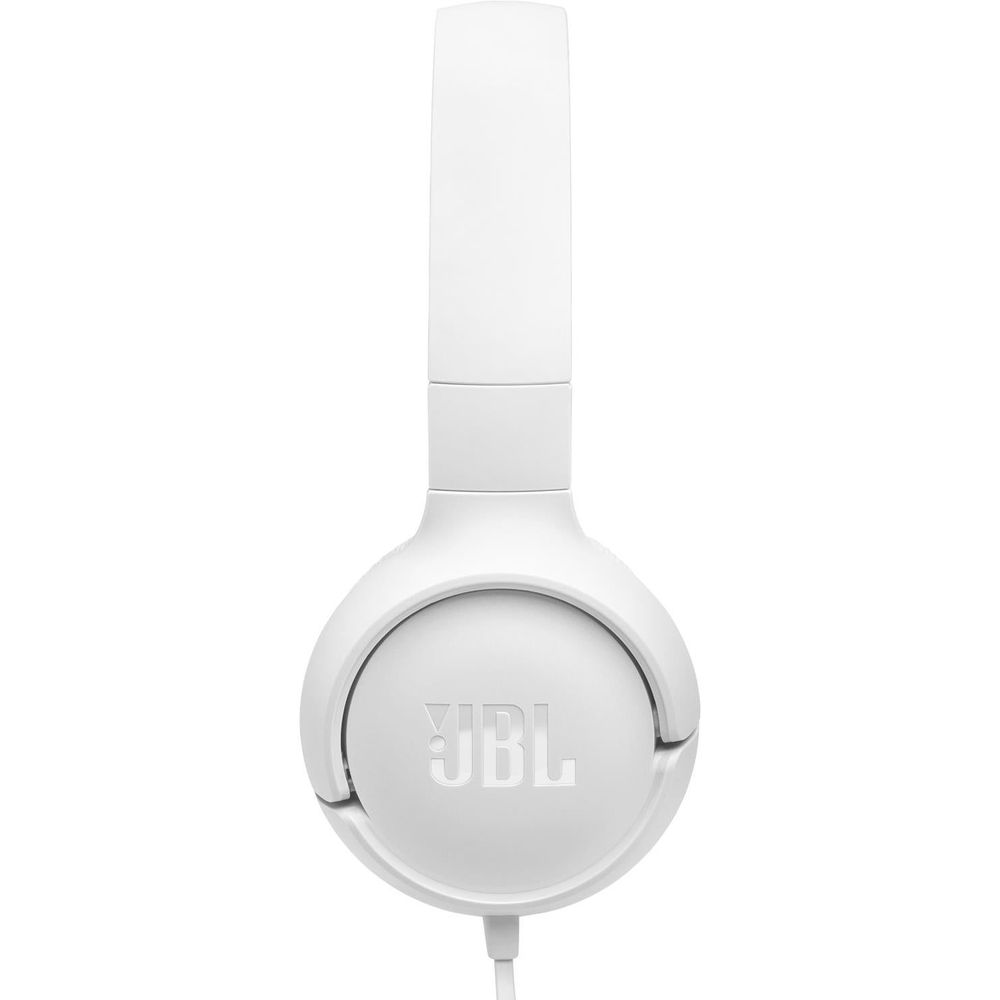 JBL Tune 520C Wired USB-C On-ear Headphones (White)