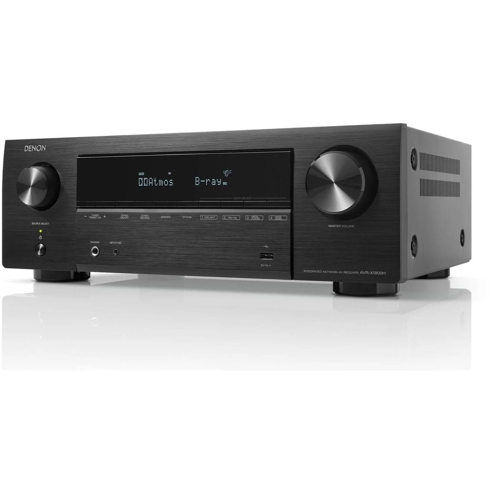 Denon AVR-X1800H 7.2Ch 8K AV Receiver