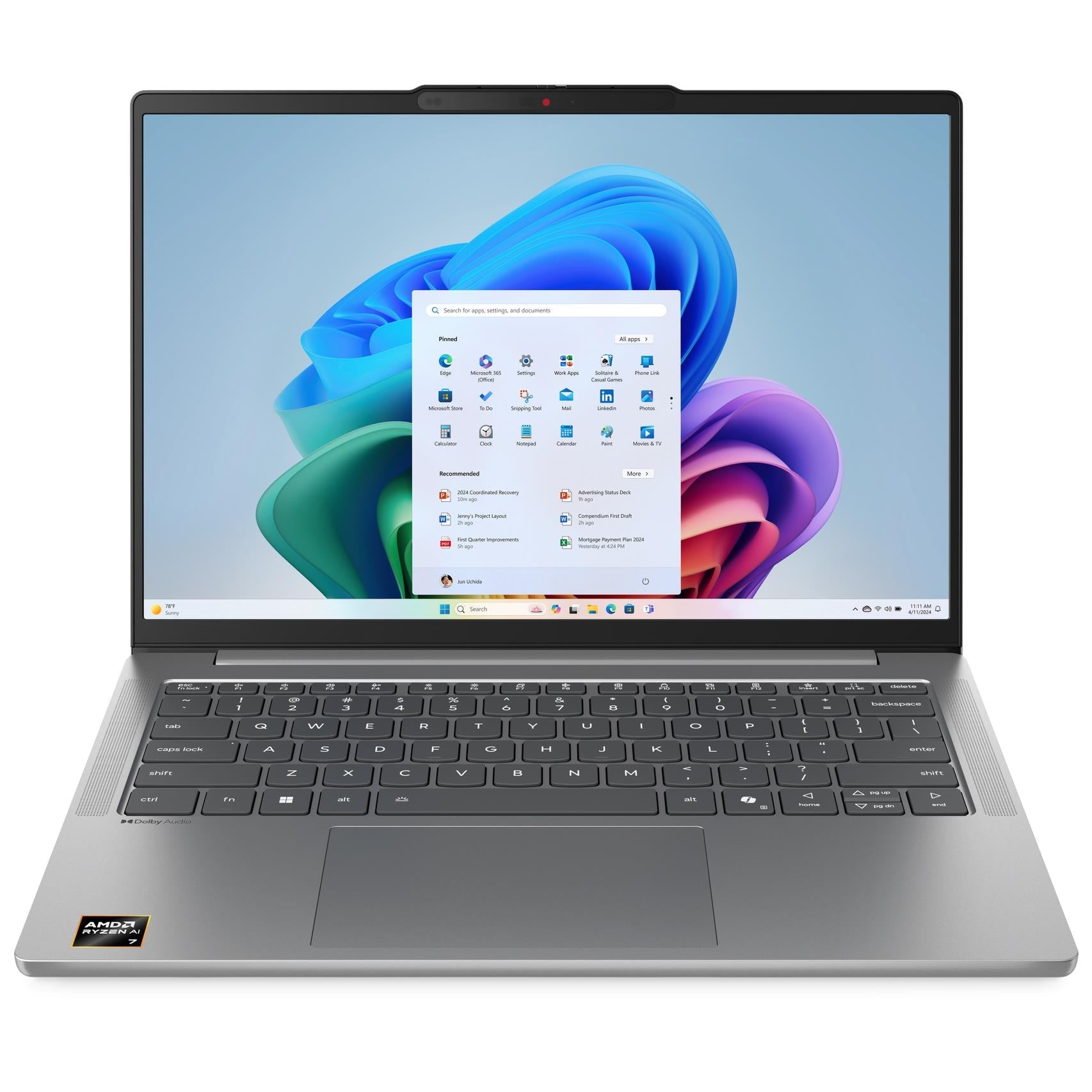 Lenovo IdeaPad Slim 5 14" WUXGA Copilot+ PC Laptop (Ryzen 7 AI)[1TB]