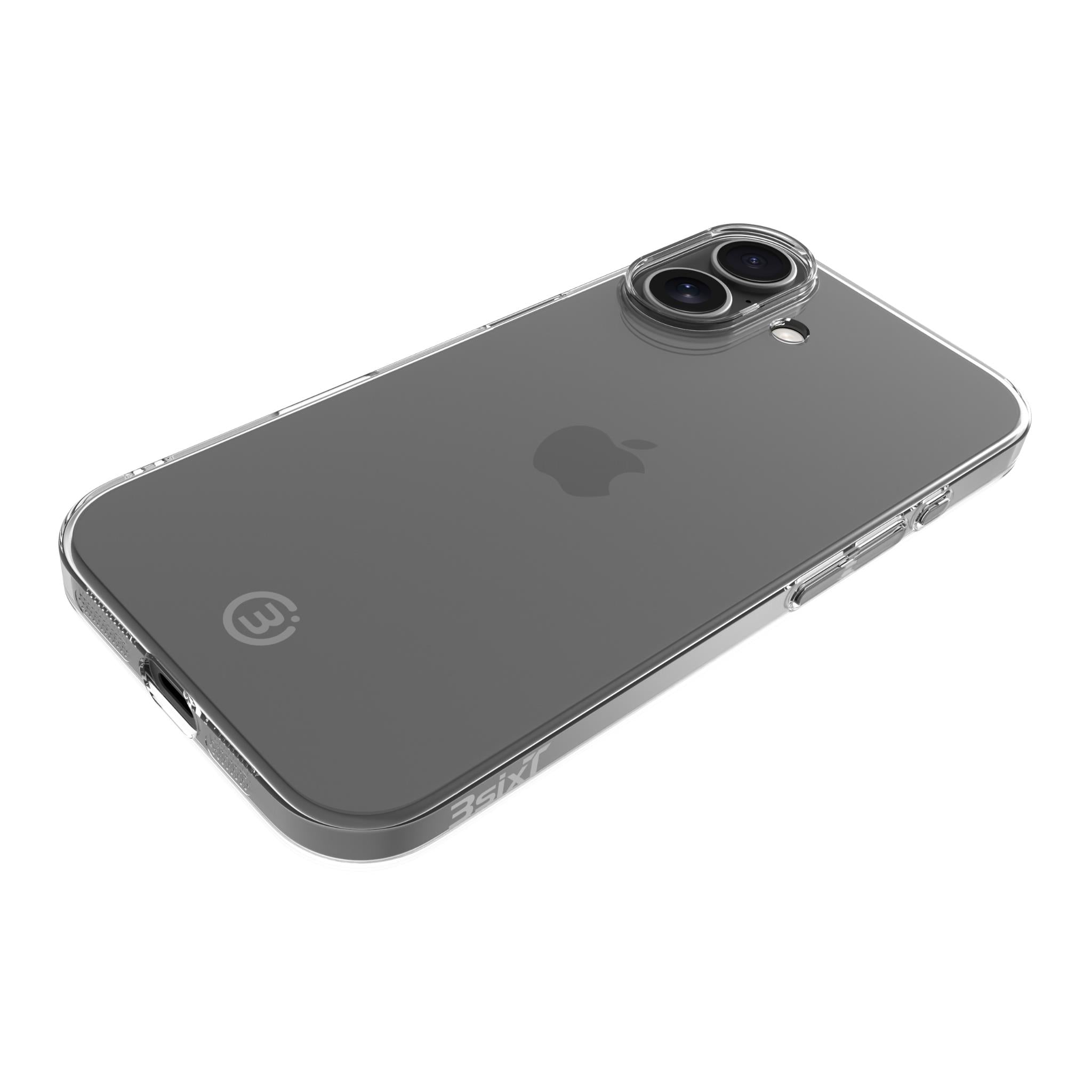 3sixT Clear Snap Case for iPhone 17 (Clear)