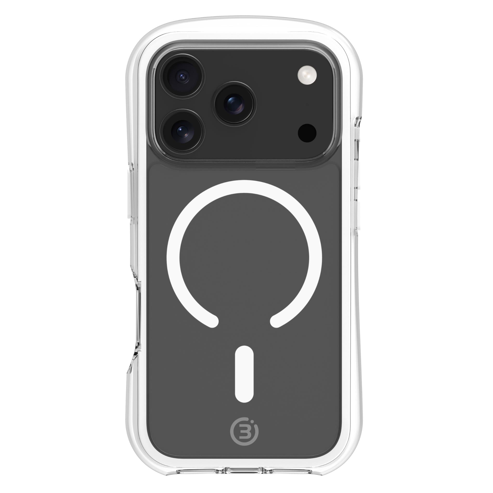 3sixT FlexAir Case for iPhone 17 Pro (Clear/White)