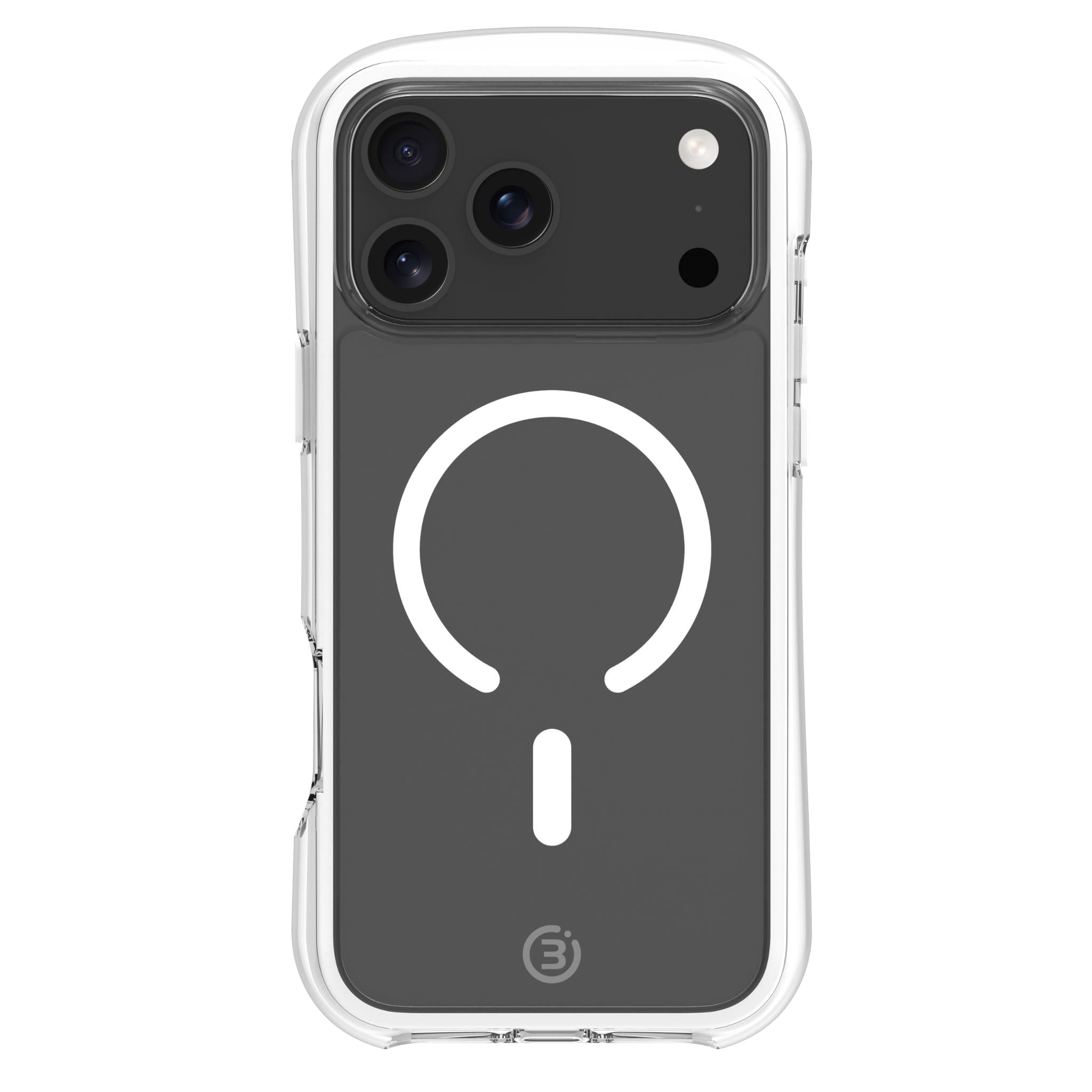 3sixT FlexAir Case for iPhone 17 Pro Max (Clear/White)