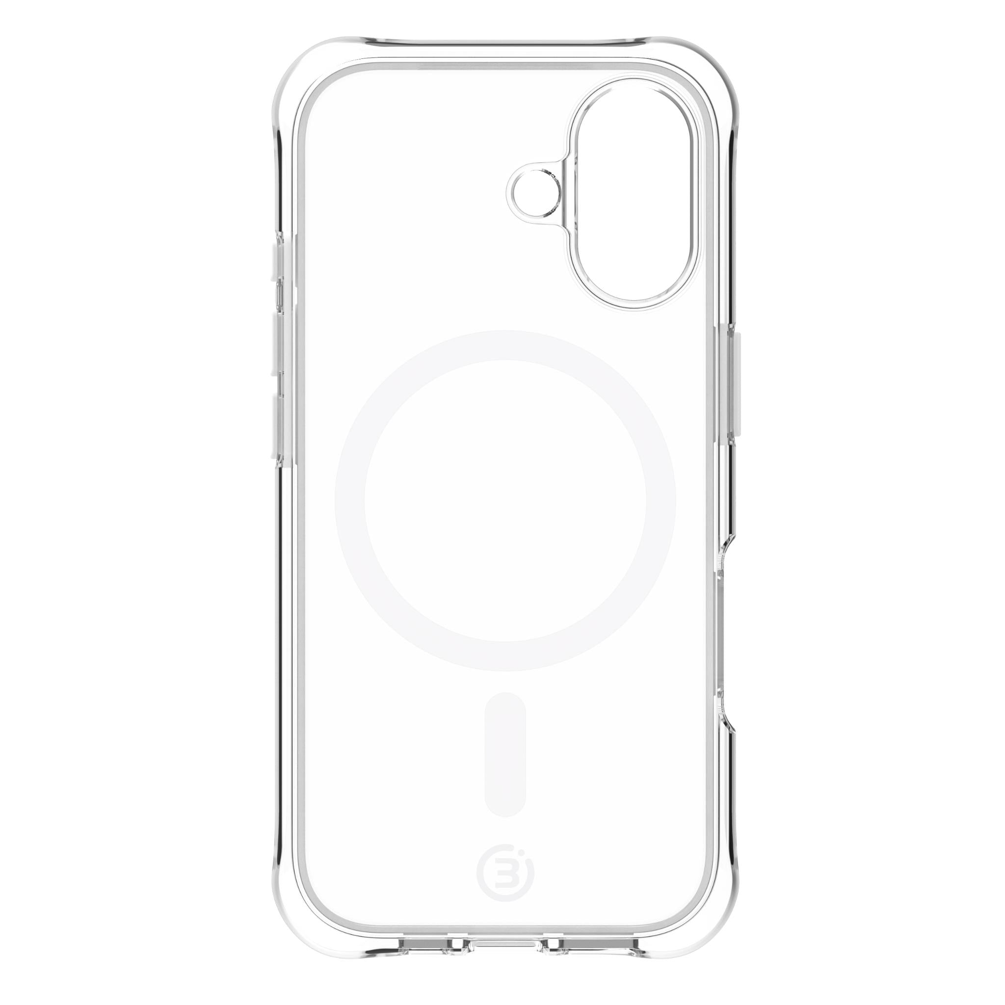 3sixT FlexAir Case for iPhone 17 (Clear/White)