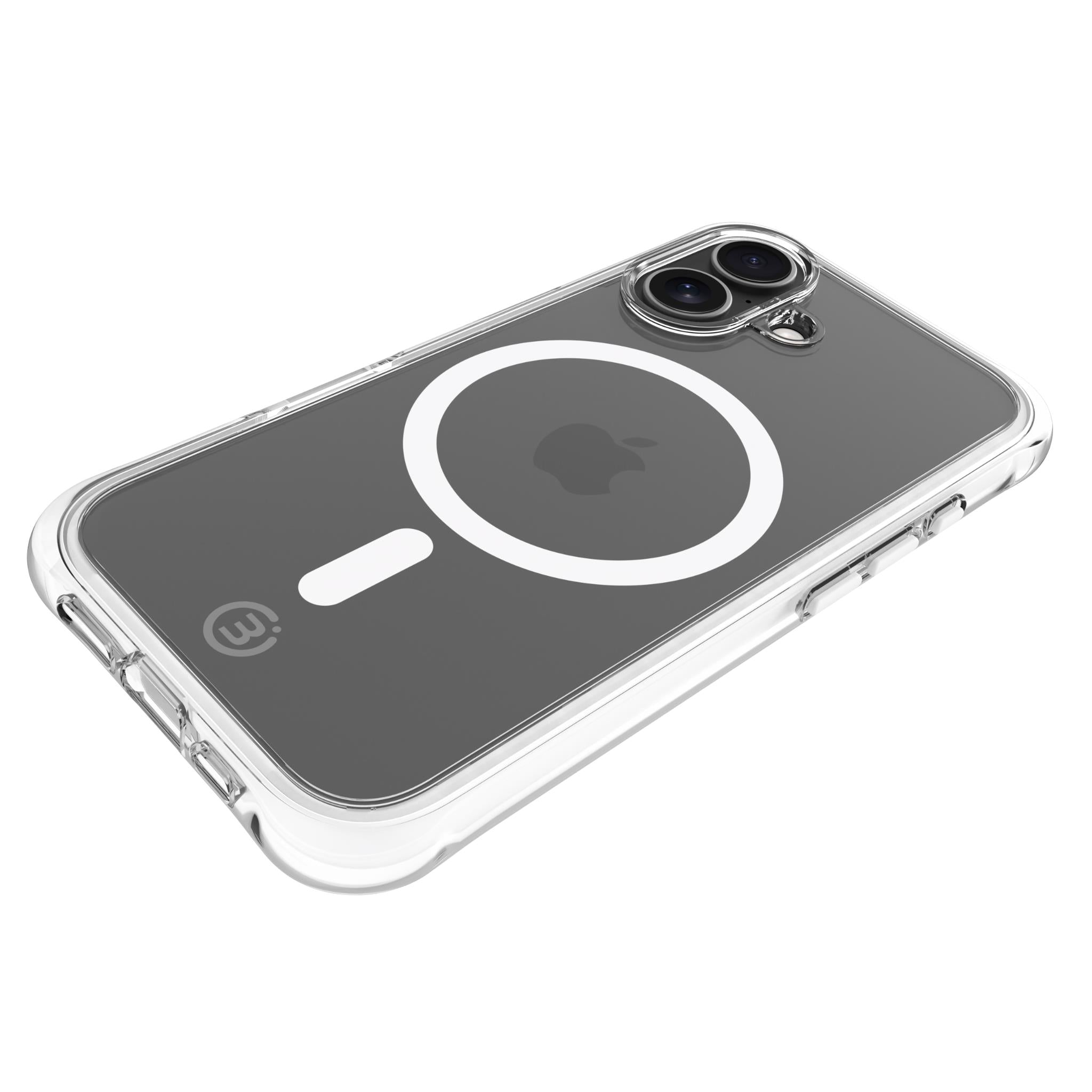3sixT FlexAir Case for iPhone 17 (Clear/White)
