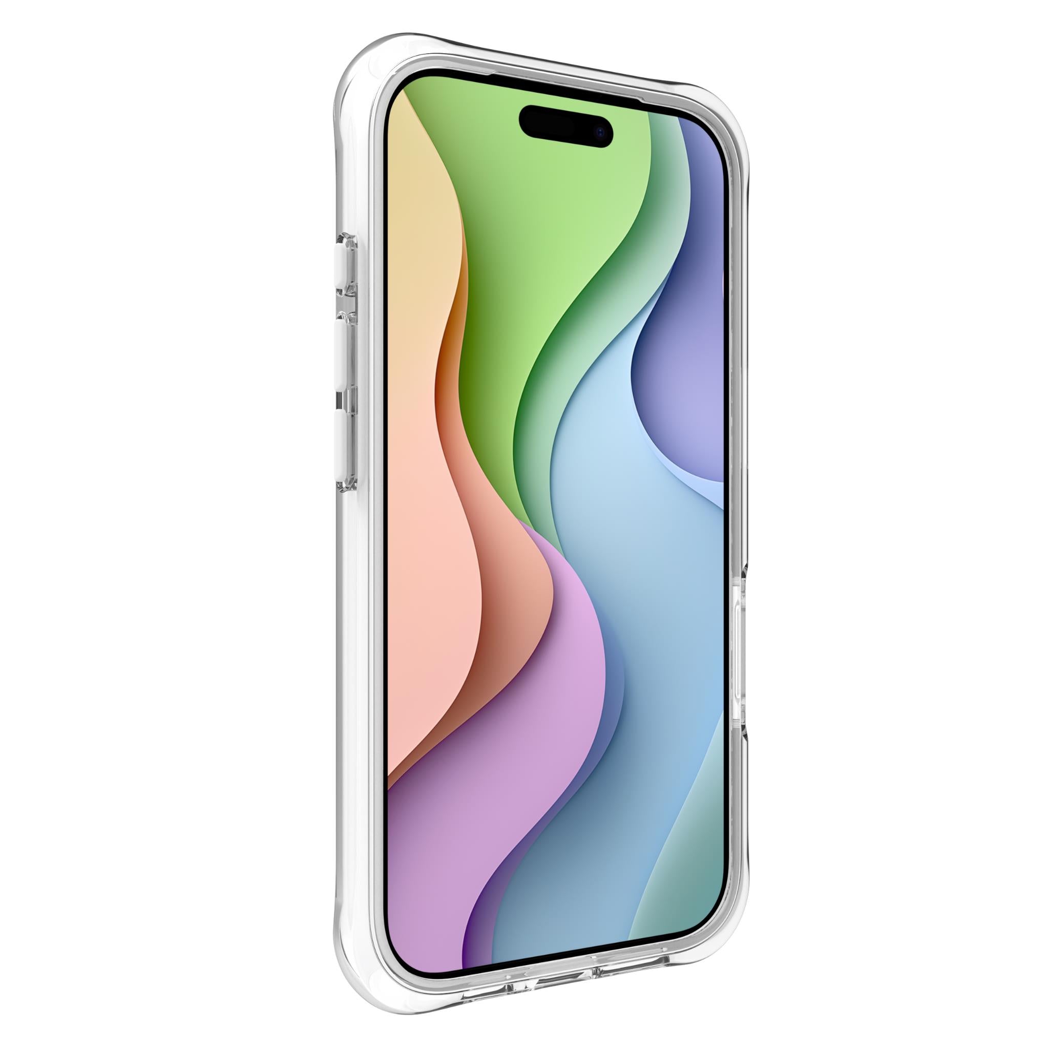 3sixT FlexAir Case for iPhone 17 (Clear/White)
