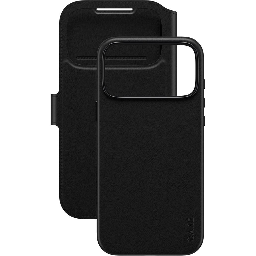 CARE by Panzer Tango Wallet Case for iPhone 17 Pro Max (Black)
