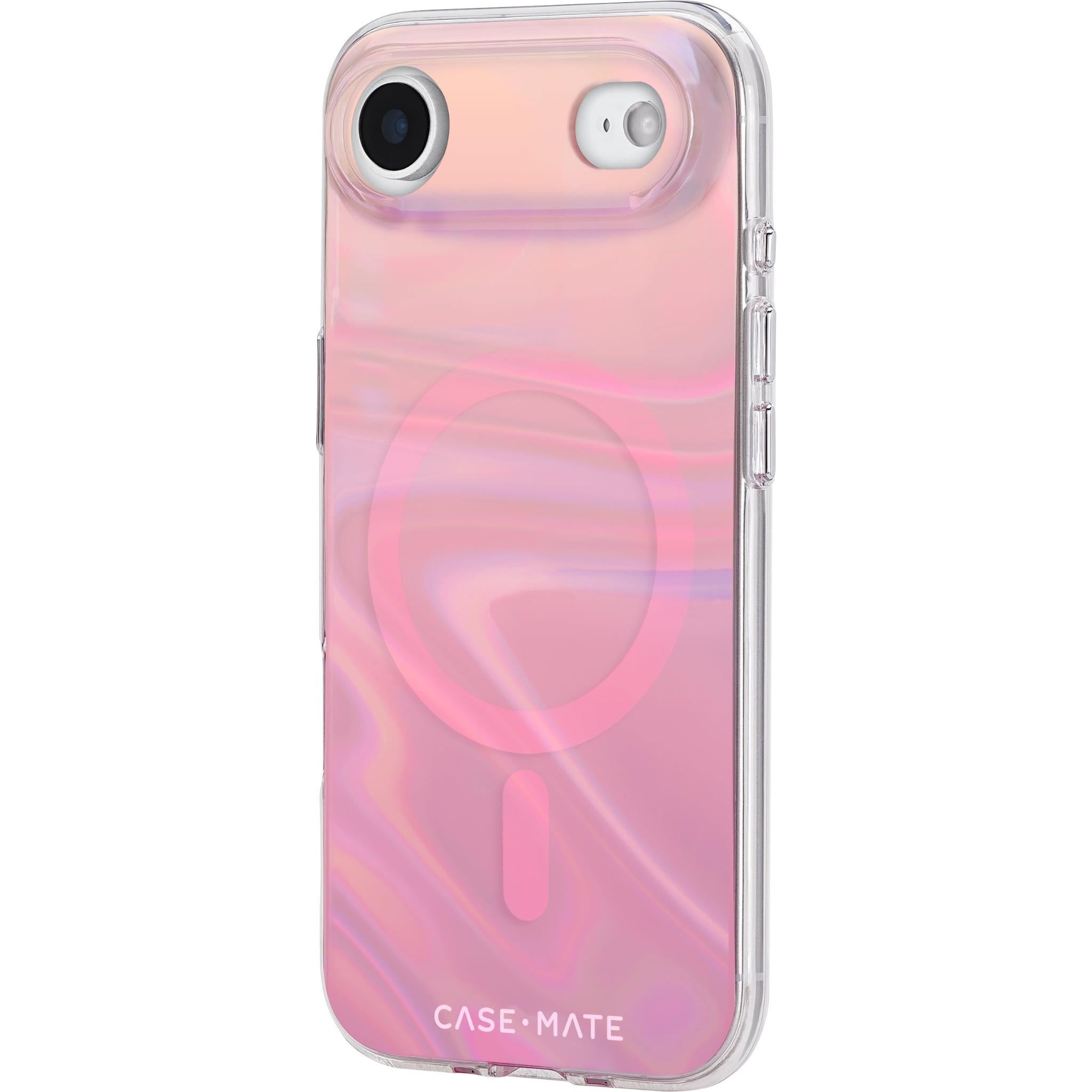 Case-Mate Peach Bubble MagSafe Case for iPhone Air (Iridescent)